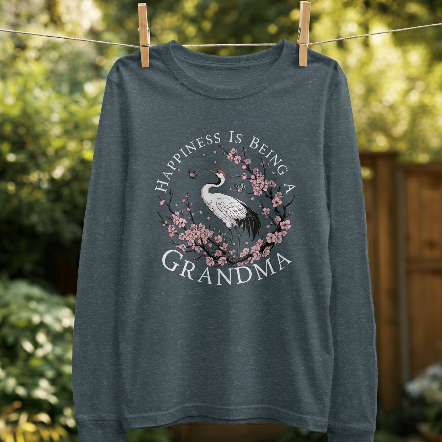 Happiness Is Being A Grandma Long Sleeve Shirt product