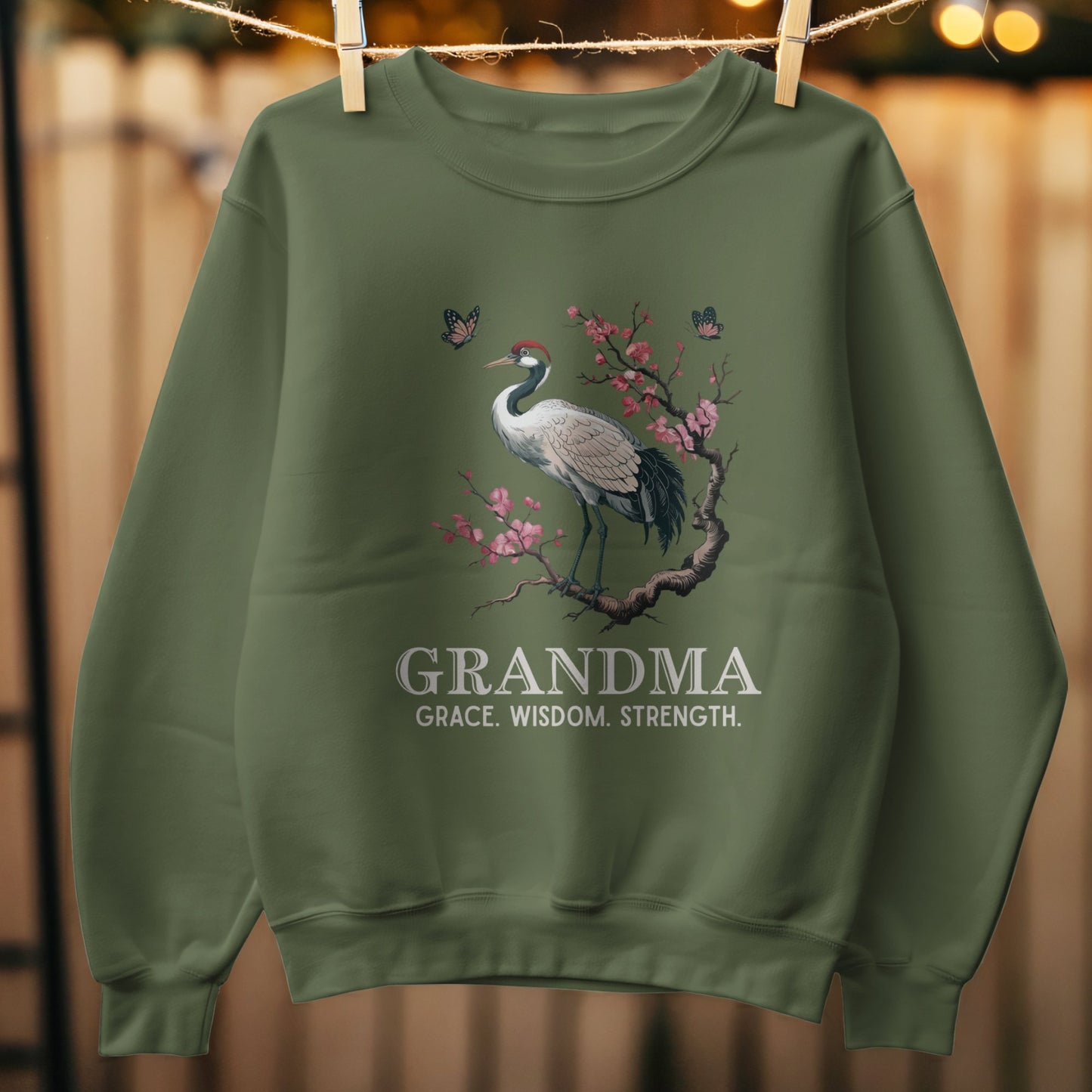 Grace Wisdom Strength Grandma Sweatshirt Product