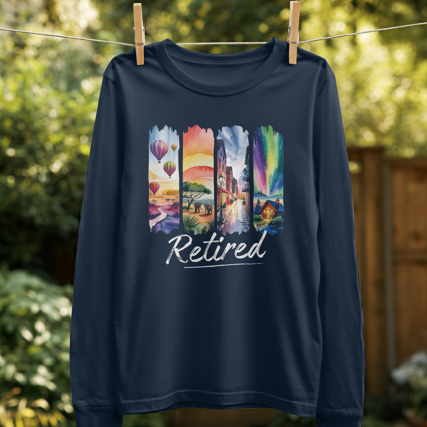 Retired Scenic View Long Sleeve Shirt product
