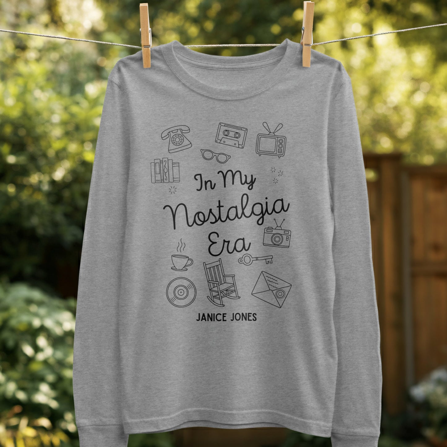 In My Nostalgia Era Graphic Long Sleeve product type