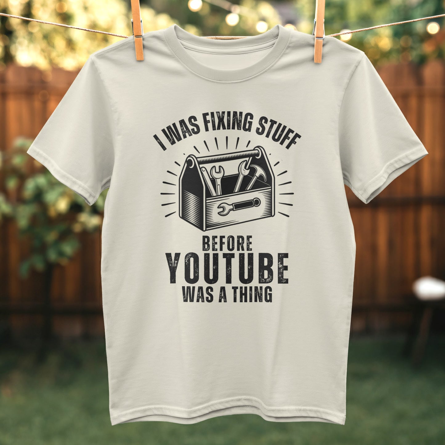 Fixing Stuff Before YouTube Was a Thing T-shirt product