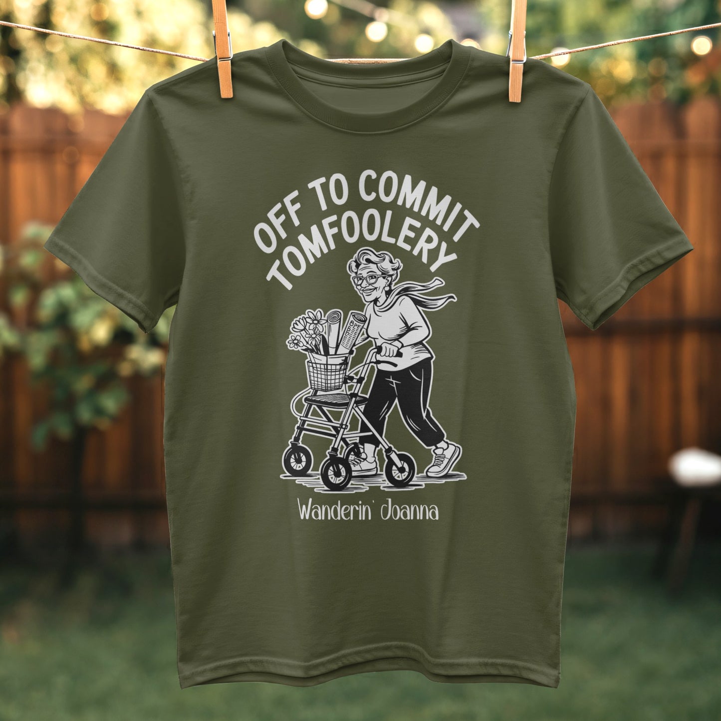 Off to Commit Tomfoolery Wanderin' Joanna product