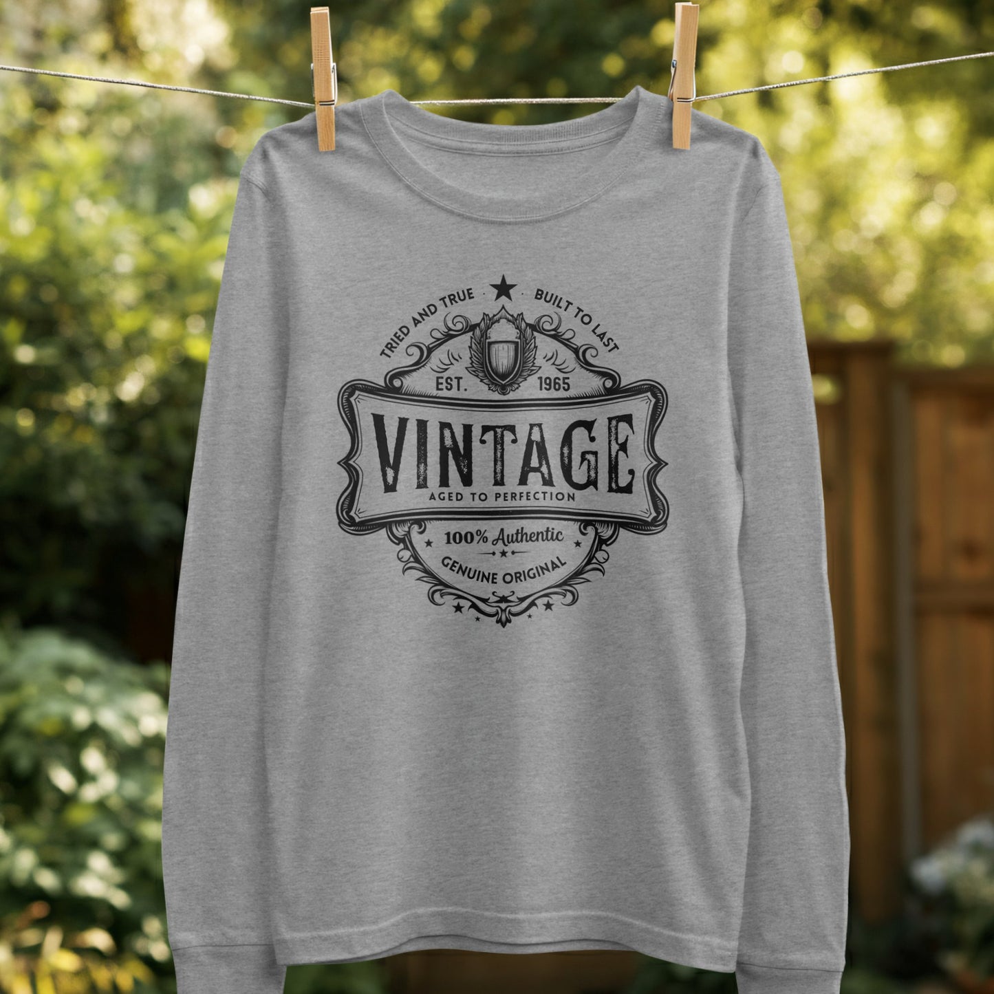 Vintage Aged to Perfection Graphic Print Sweatshirt product