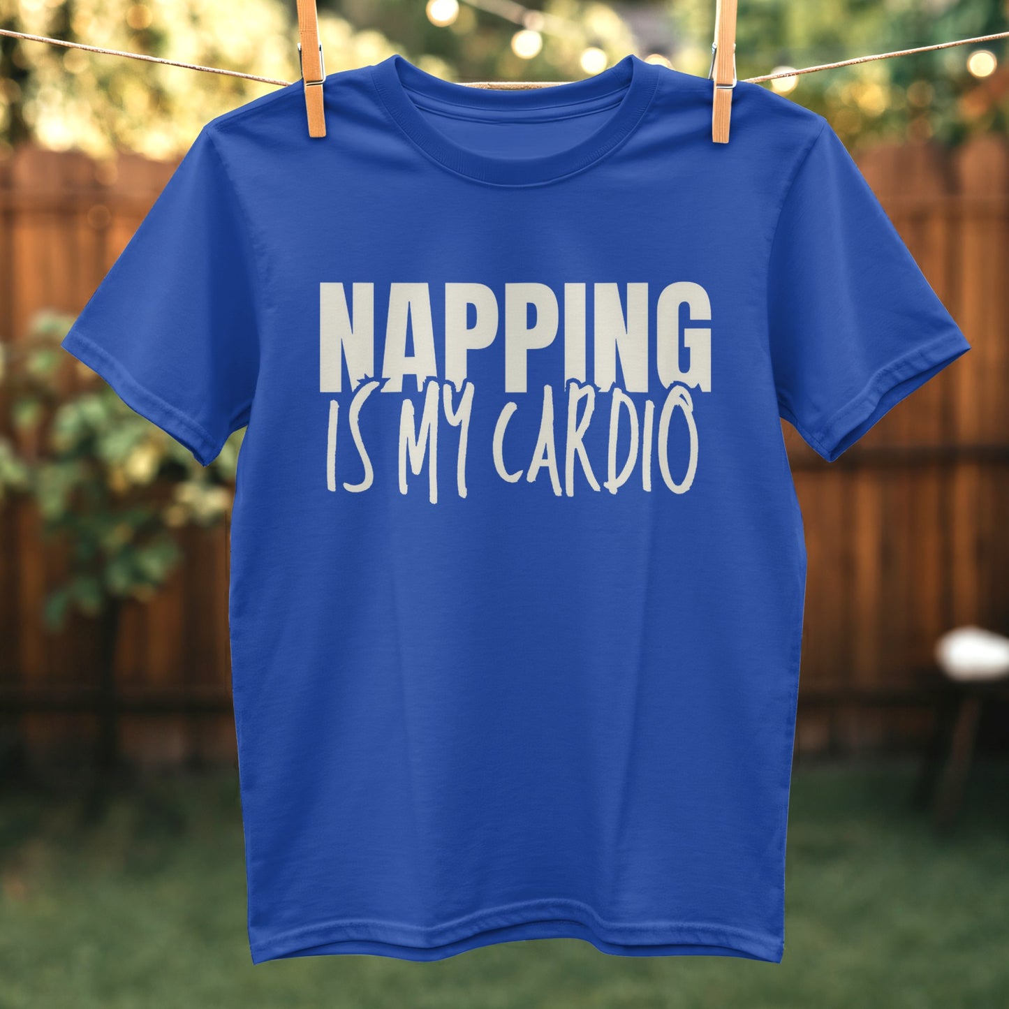 Napping Is My Cardio Statement T-shirt product type