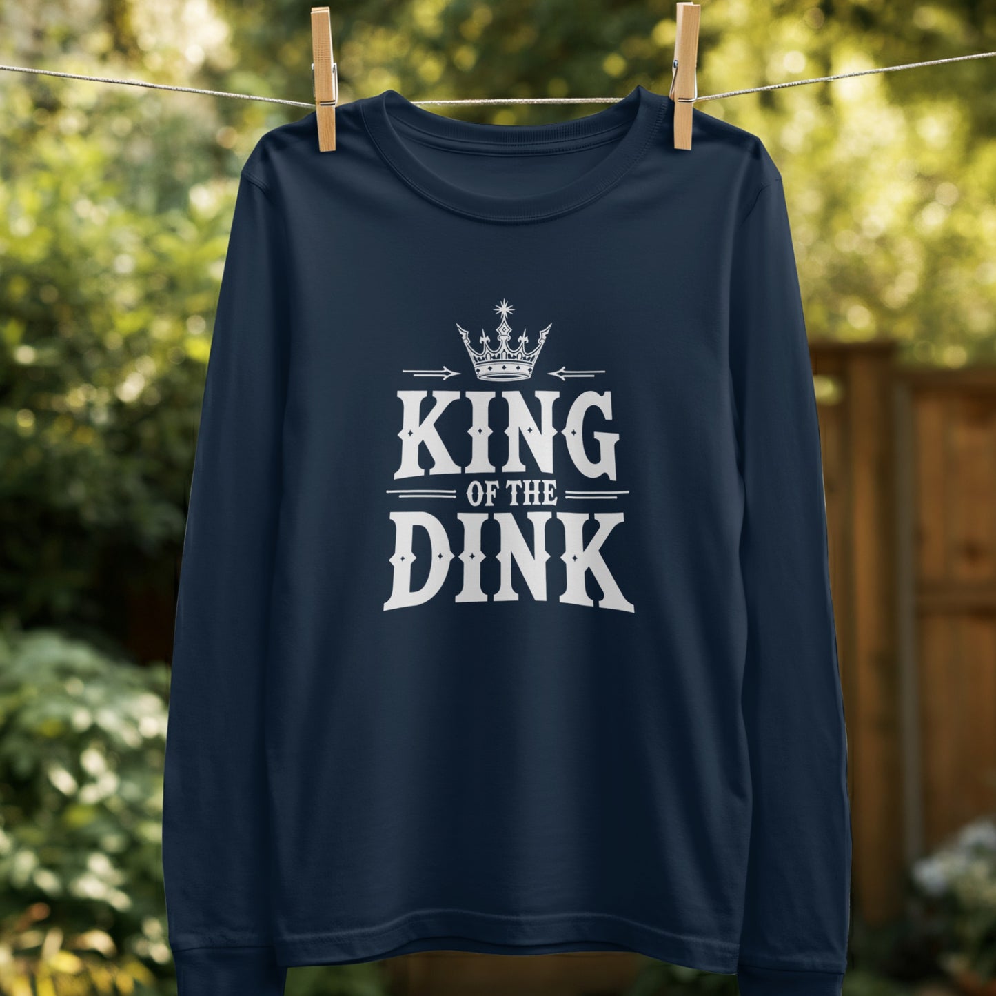 King of the Dink Crown Graphic Long Sleeve Shirt product