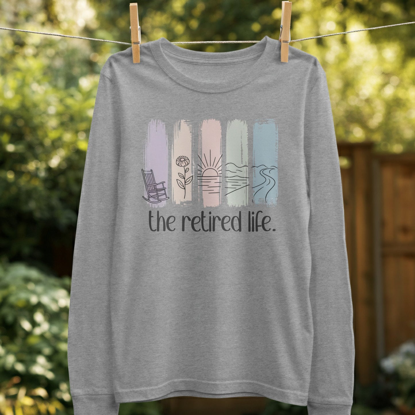 The Retired Life Graphic Sweatshirt Relaxed Fit product
