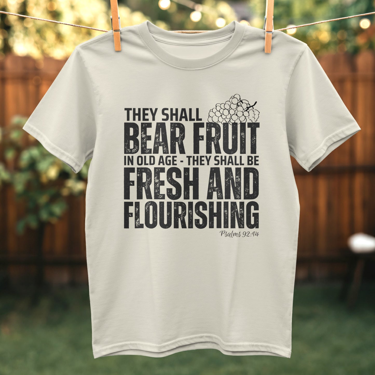 Bear Fruit in Old Age Fresh and Flourishing Shirt Product