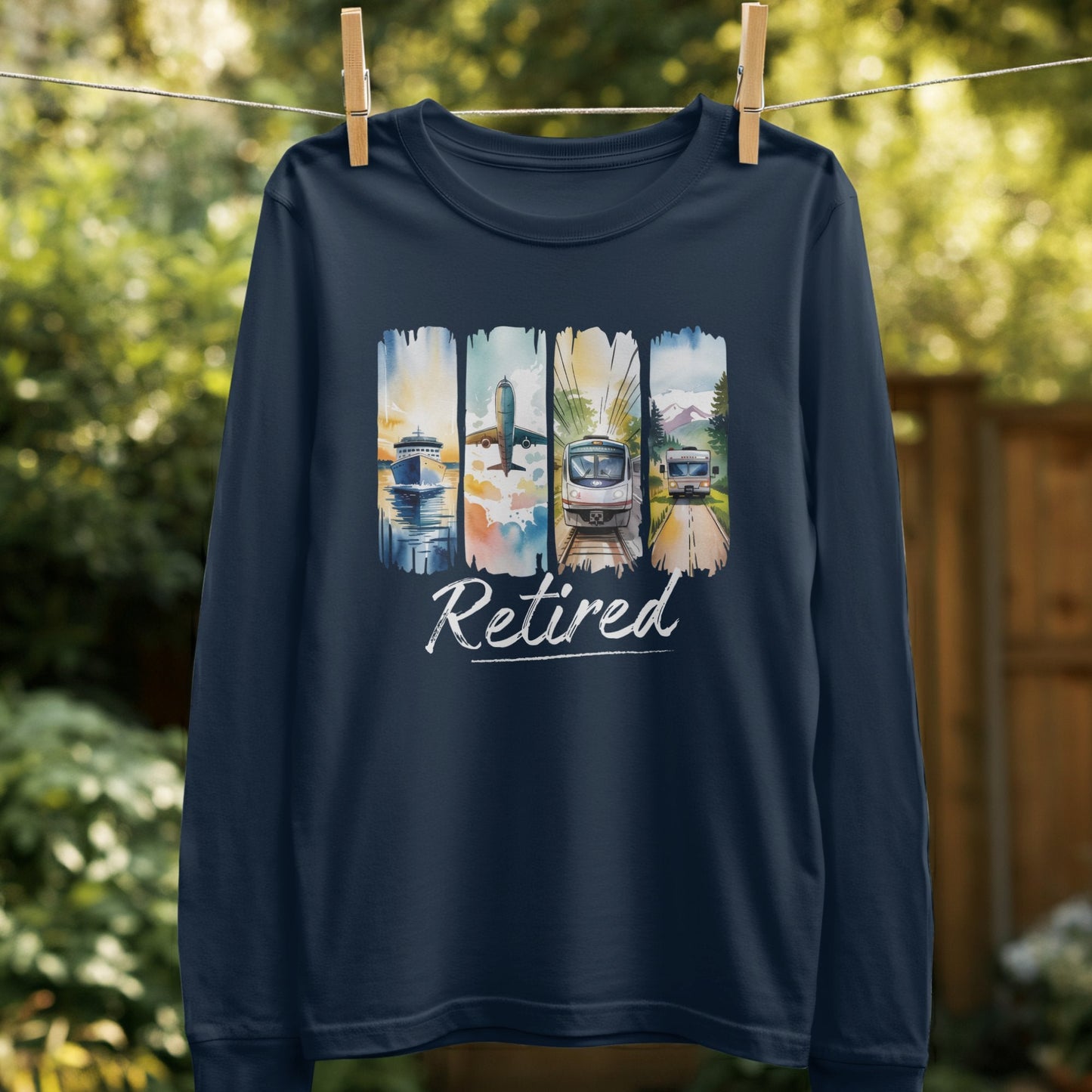 Scenic Retired Long Sleeve Shirt product type