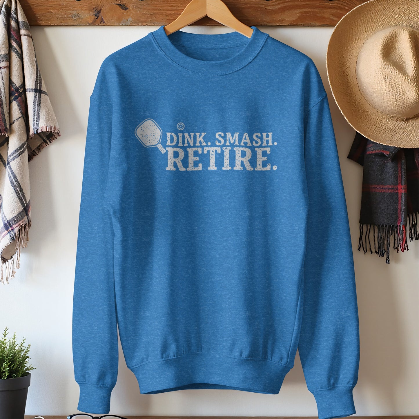 Dink Smash Retire Graphic Design Pullover product type