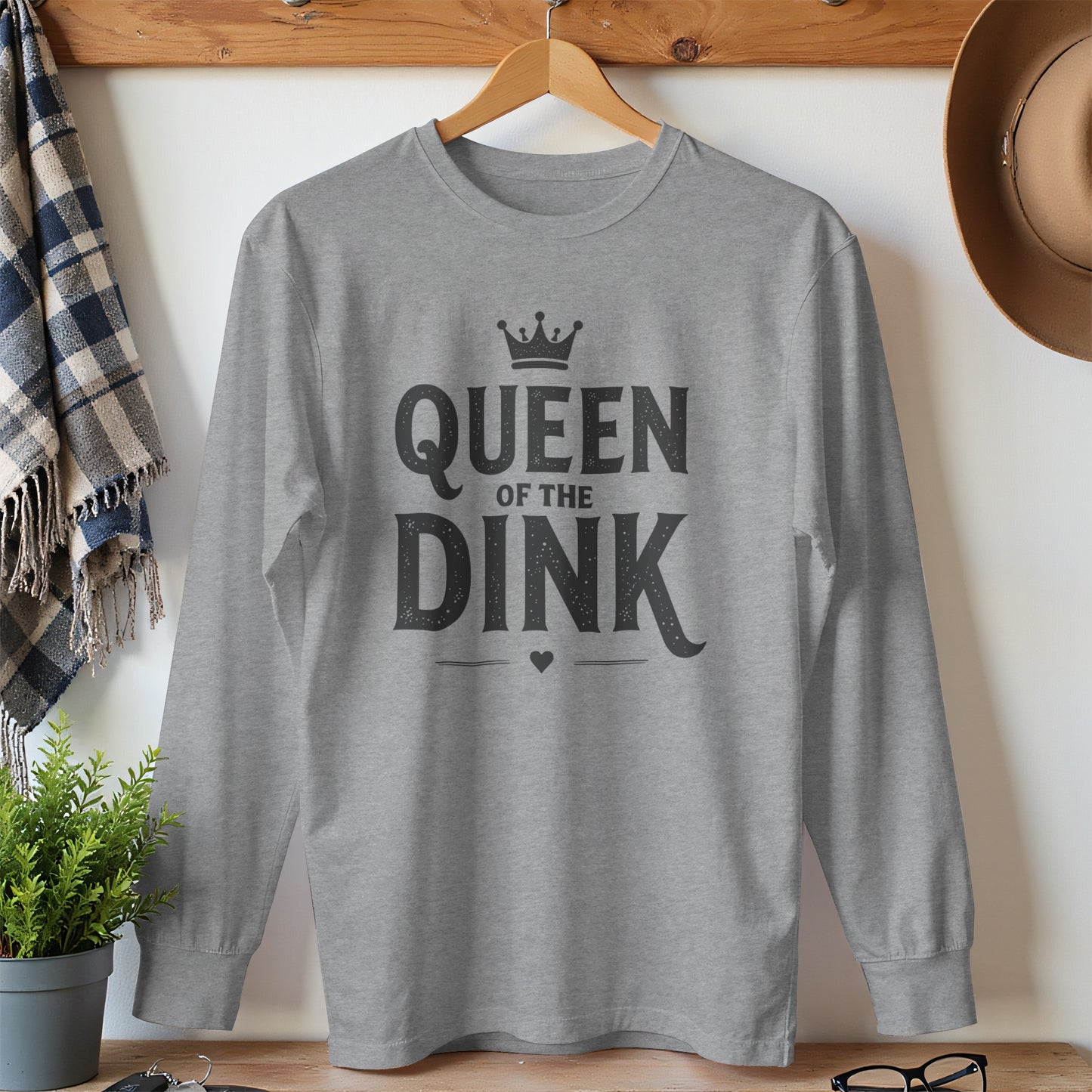 Queen Of The Dink Graphic Long Sleeve Shirt product