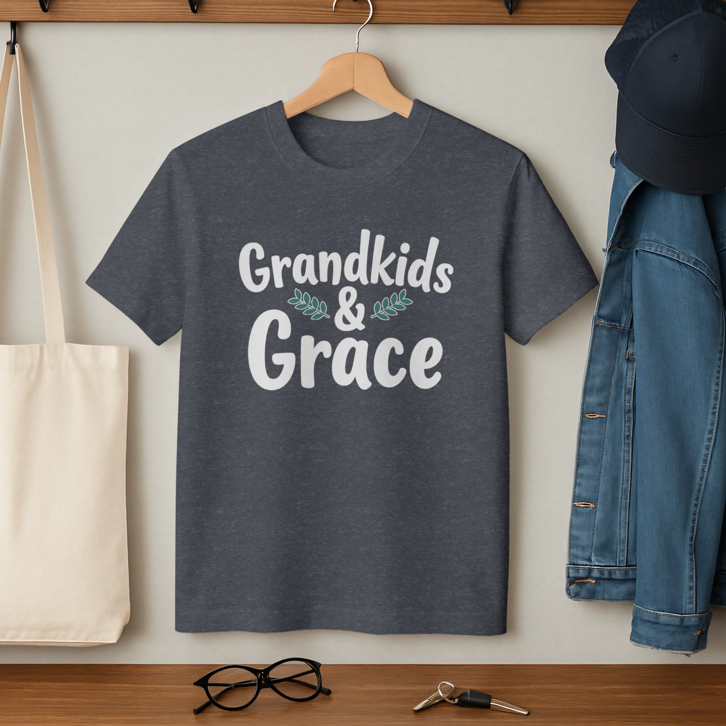 Grandkids and Grace Graphic T-shirt product type