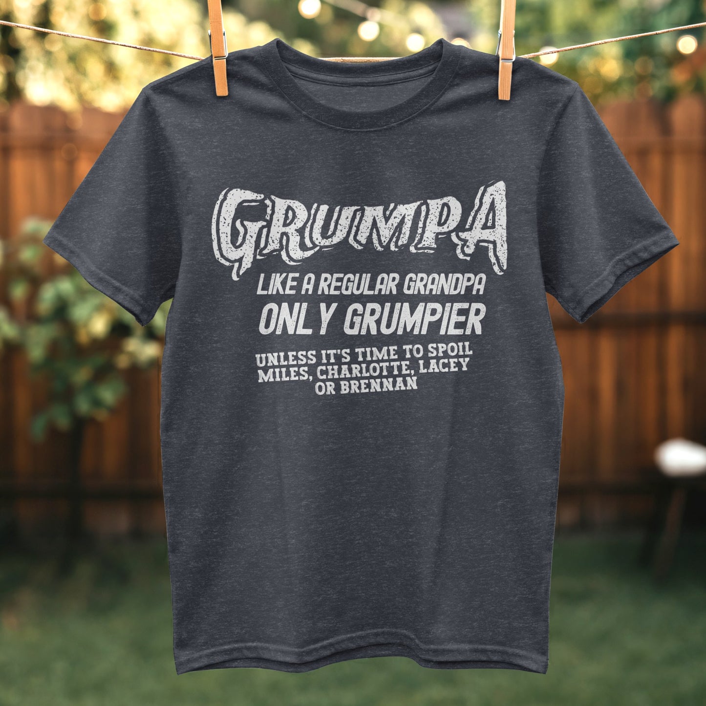 Grumpa Like A Regular Grandpa Only Grumpier T-shirt product