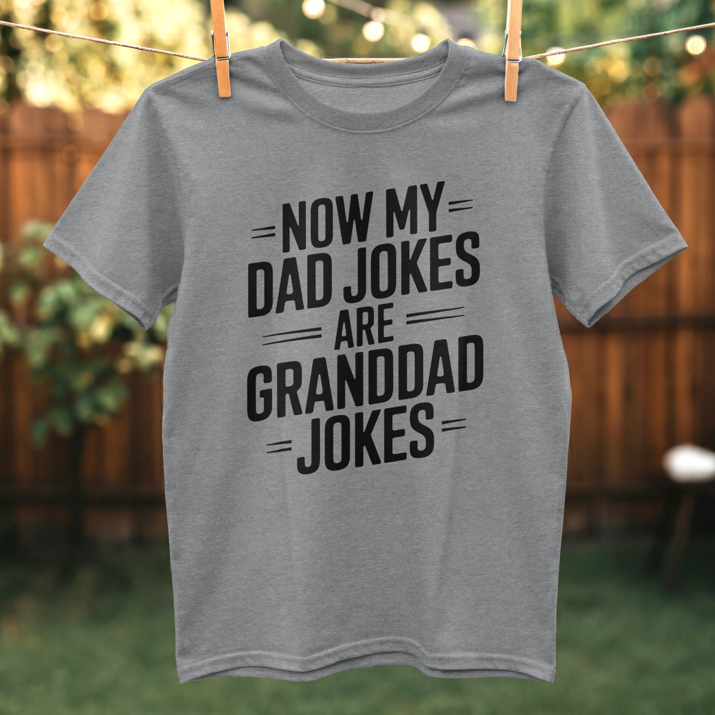 Now My Dad Jokes Are Granddad Jokes T-shirt product