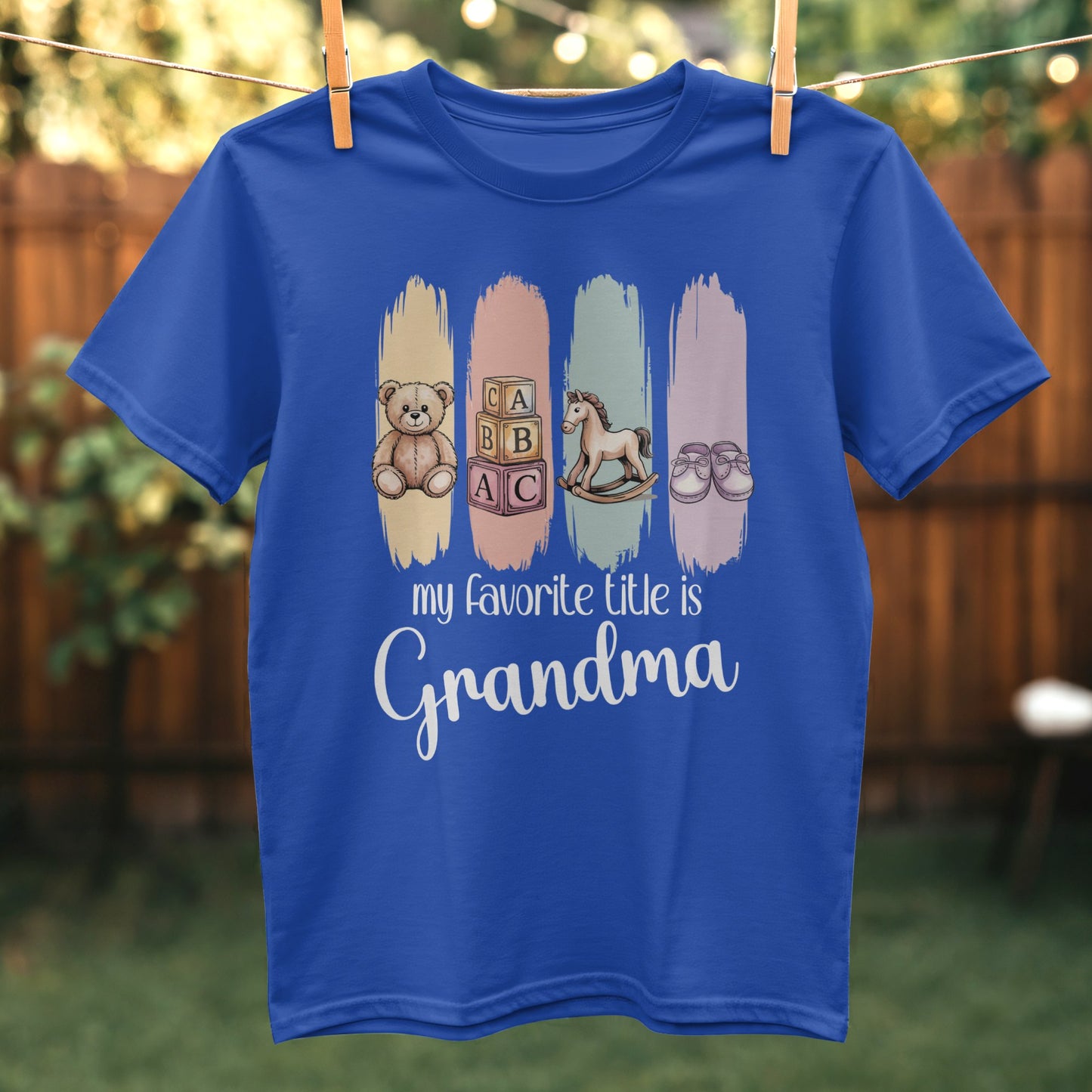 My Favorite Title Is Grandma T-Shirt Product