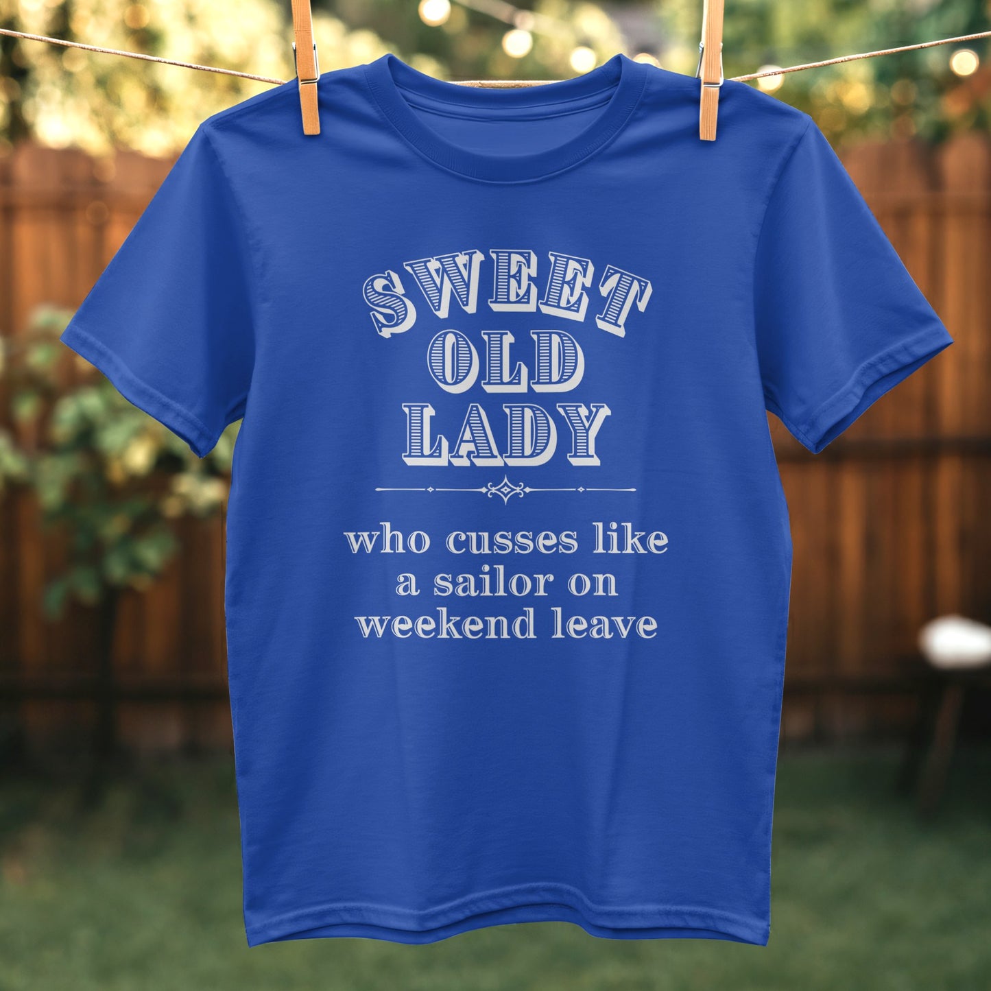 Sweet Old Lady Who Cusses Like A Sailor Product Type