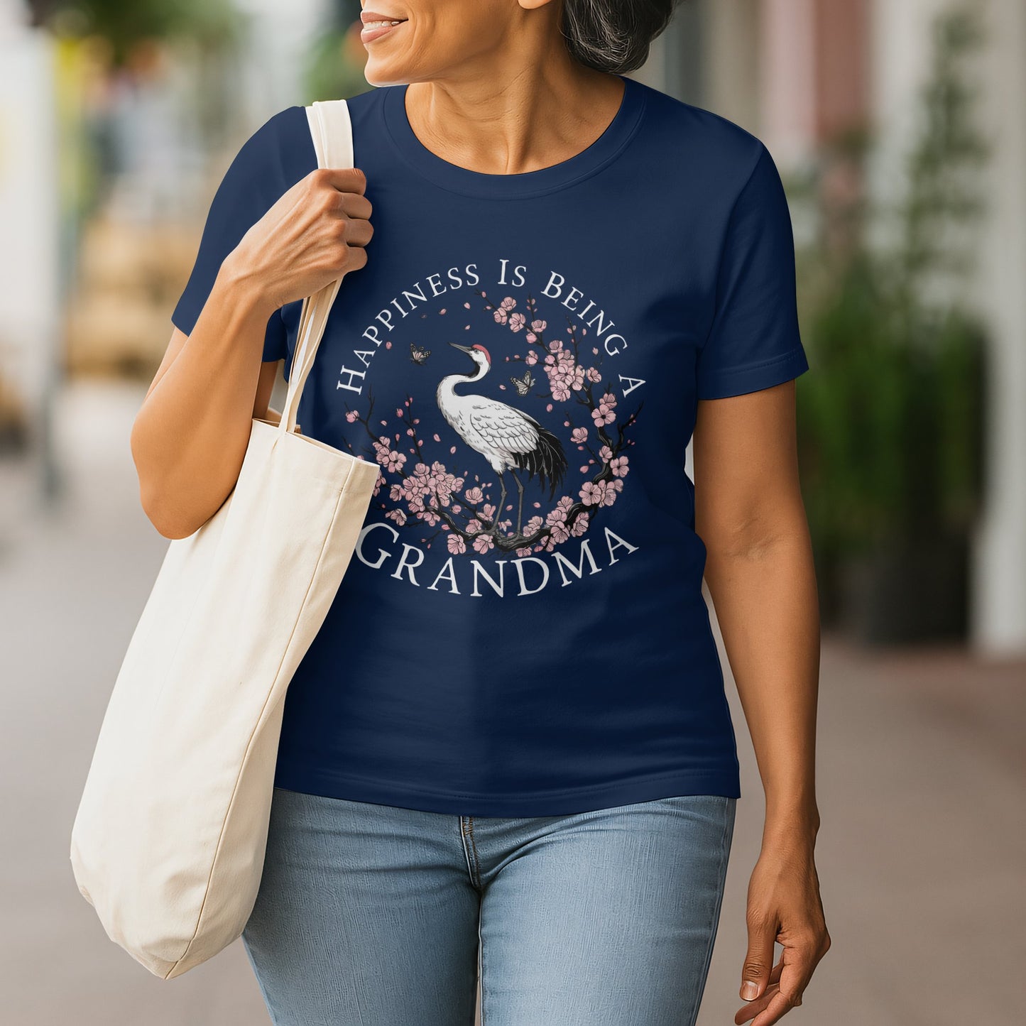 Happiness Is Being A Grandma Graphic T-Shirt product