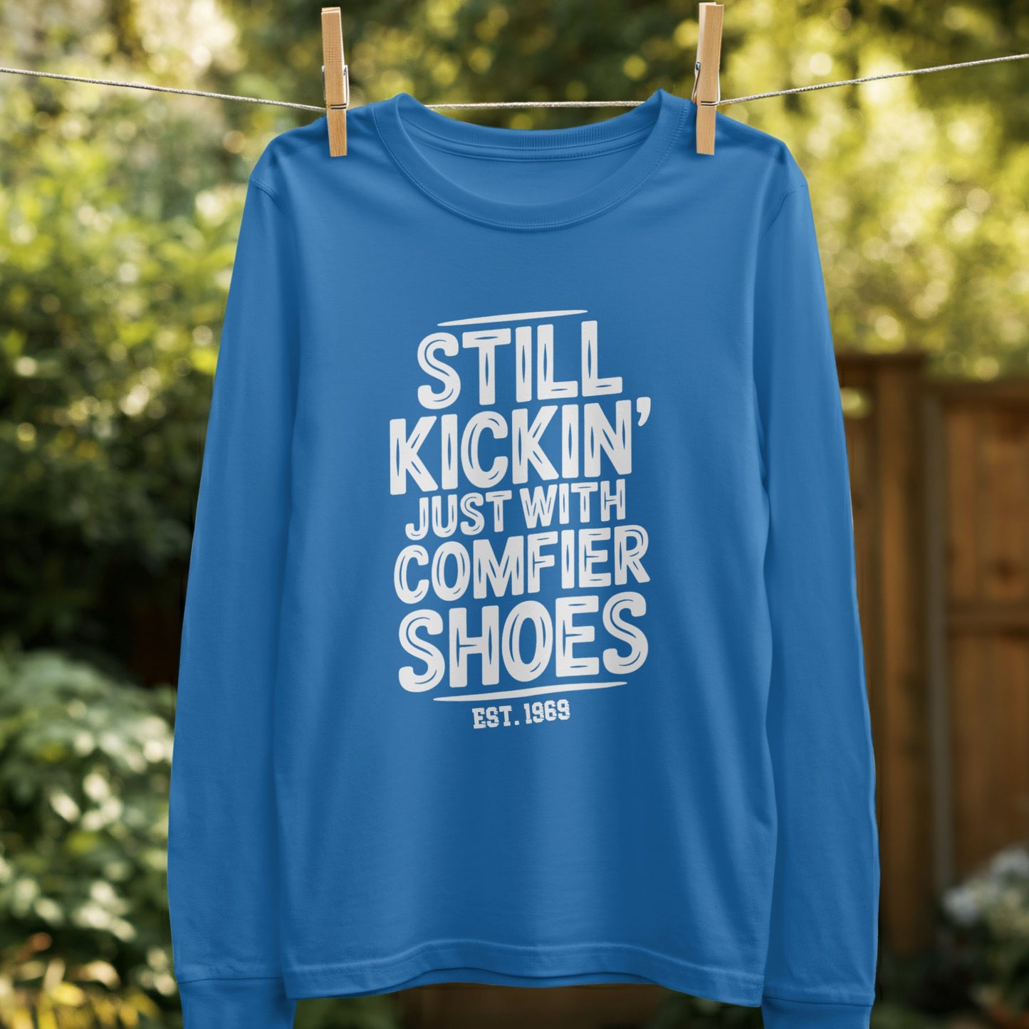 Still Kickin' Just With Comfier Shoes product type