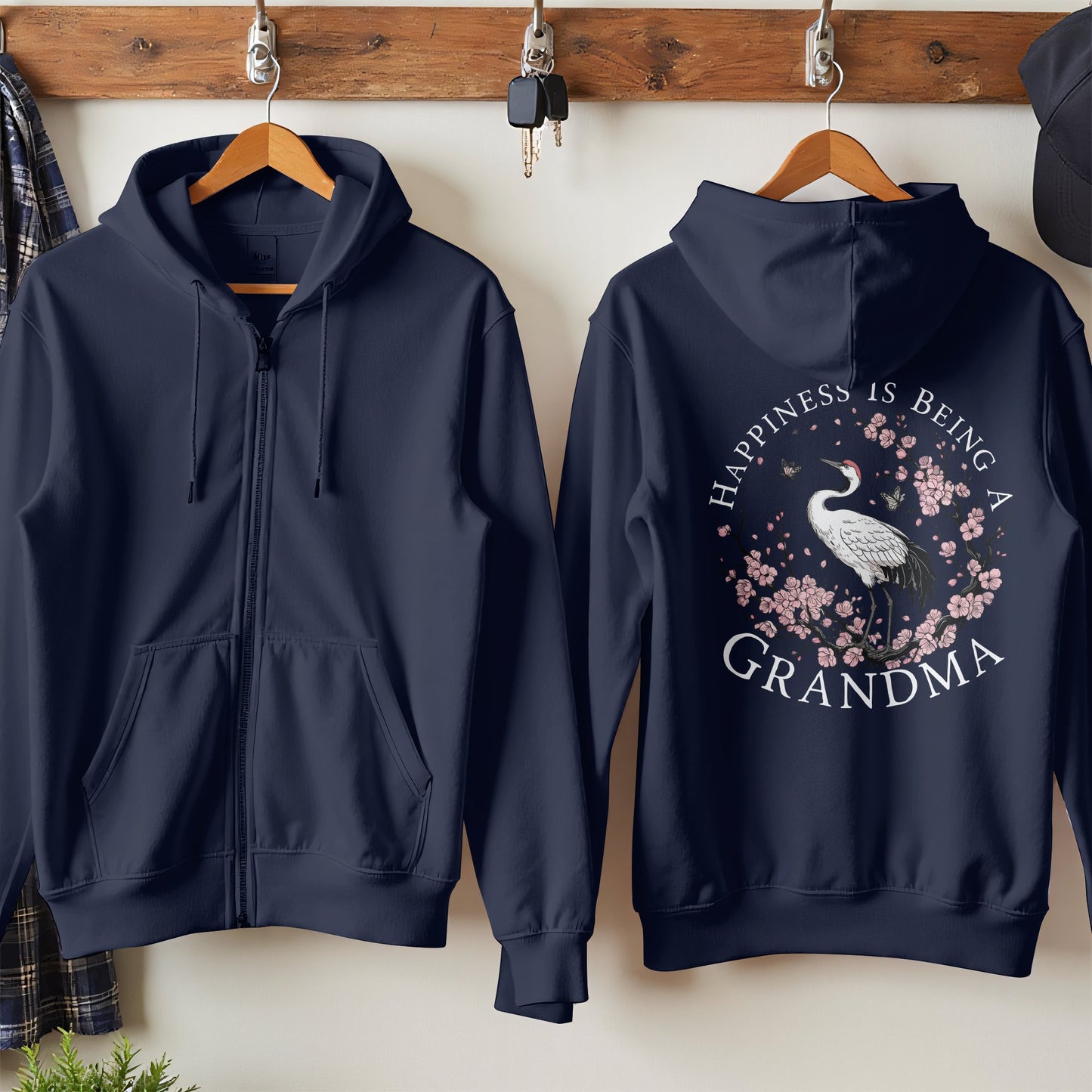 Happiness is Being a Grandma Graphic Hoodie product