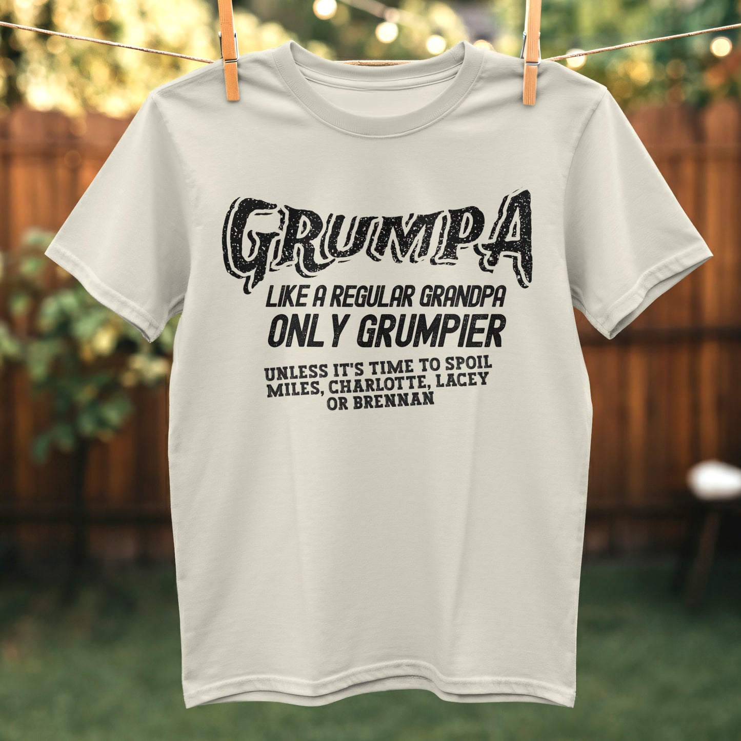 Grumpa Like A Regular Grandpa Only Grumpier T-Shirt Product