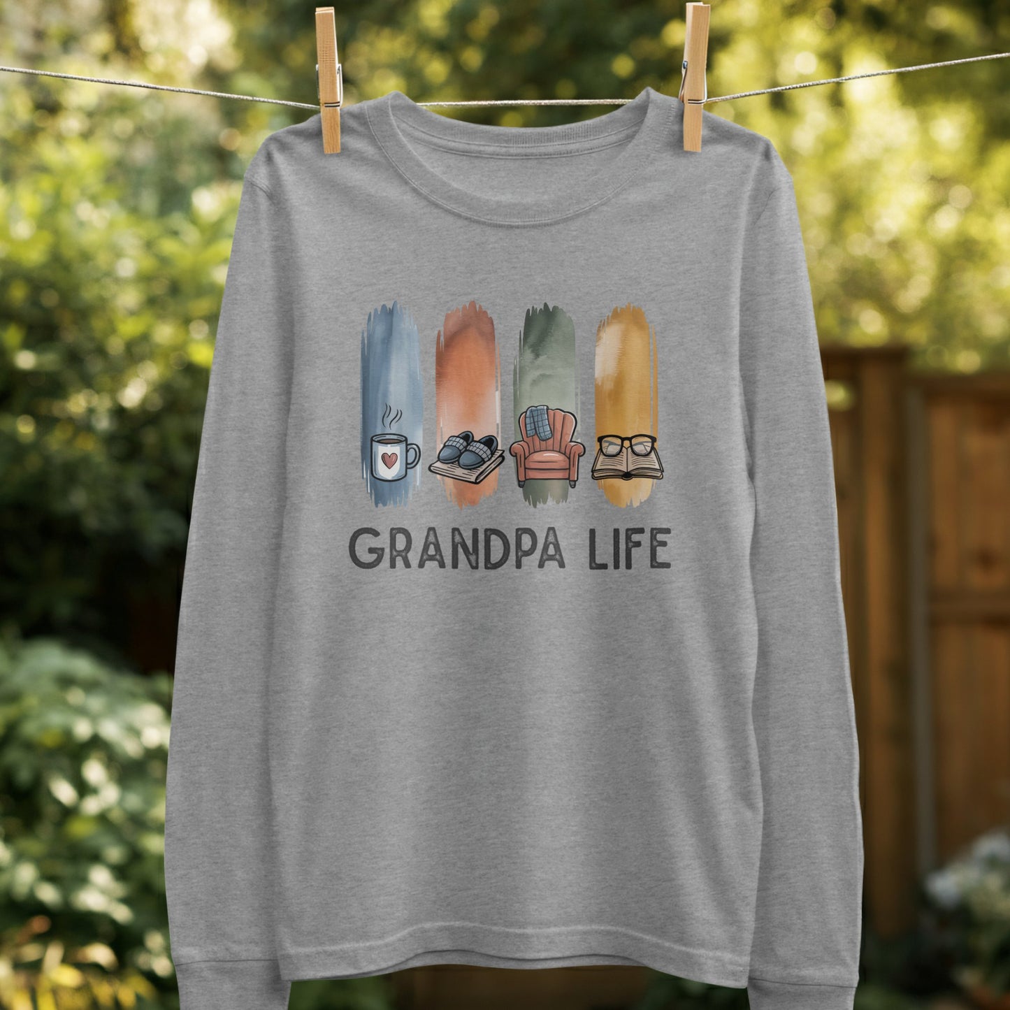 Grandpa Life Cozy Long Sleeve Shirt product