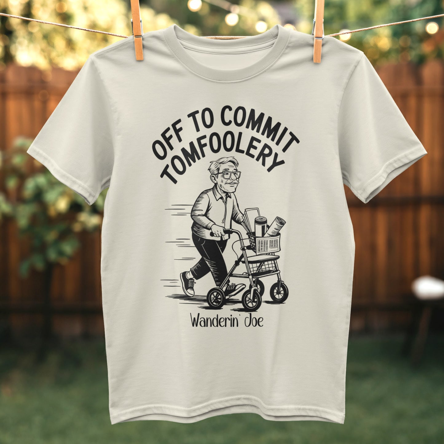 Off to Commit Tomfoolery Wanderin' Joe product type