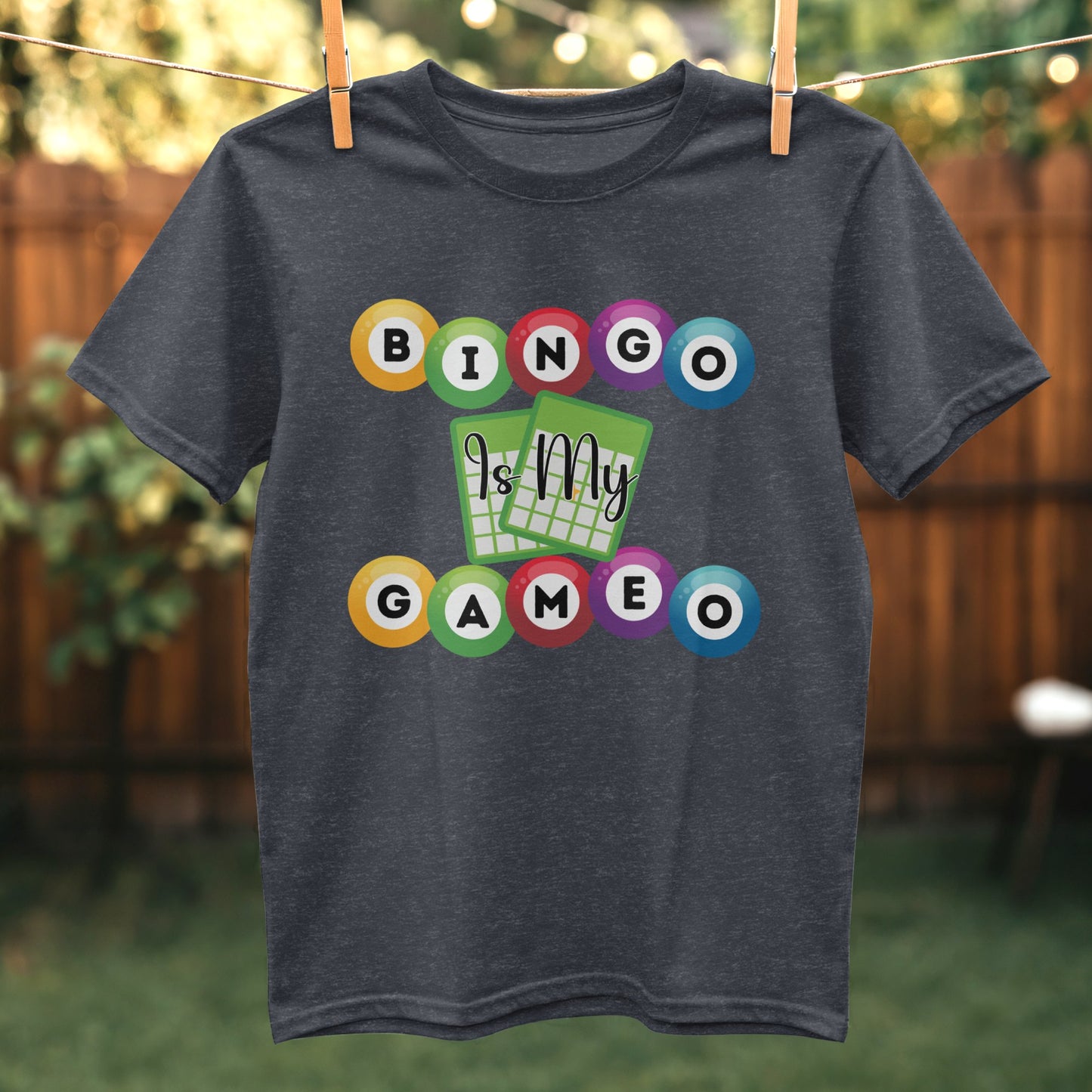 Bingo Is My Gameo Design Graphic T-shirt product