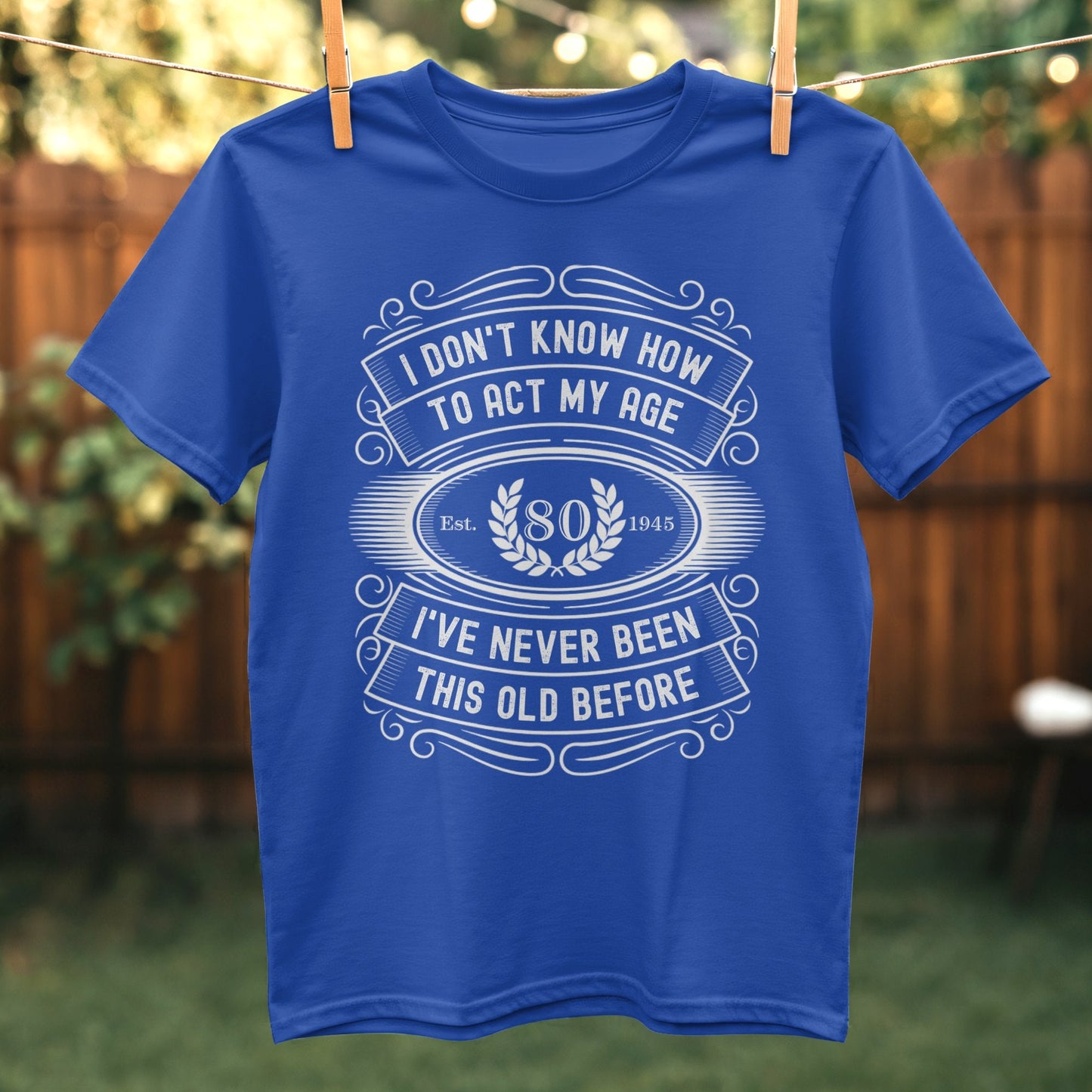 I Don't Know How To Act My Age Funny T-Shirt product