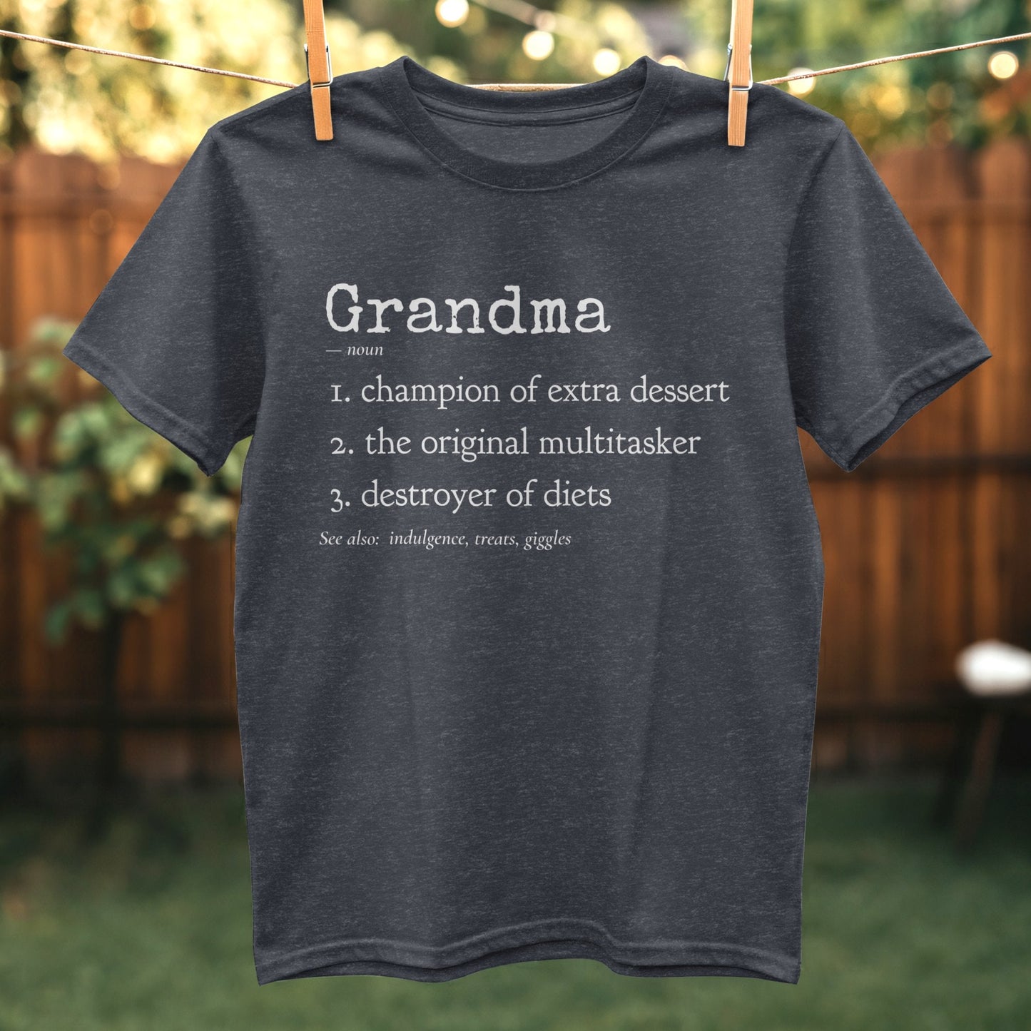 Grandma Definition Funny Champion Multitasker T-Shirt product