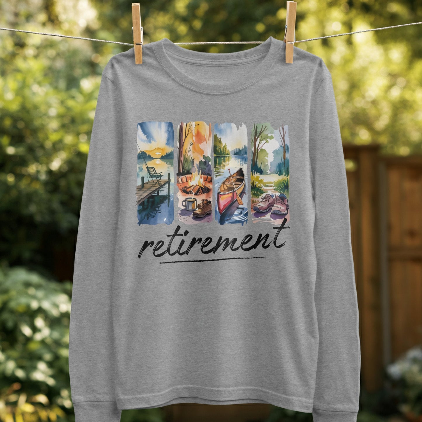 Scenic Retirement Long Sleeve Top product