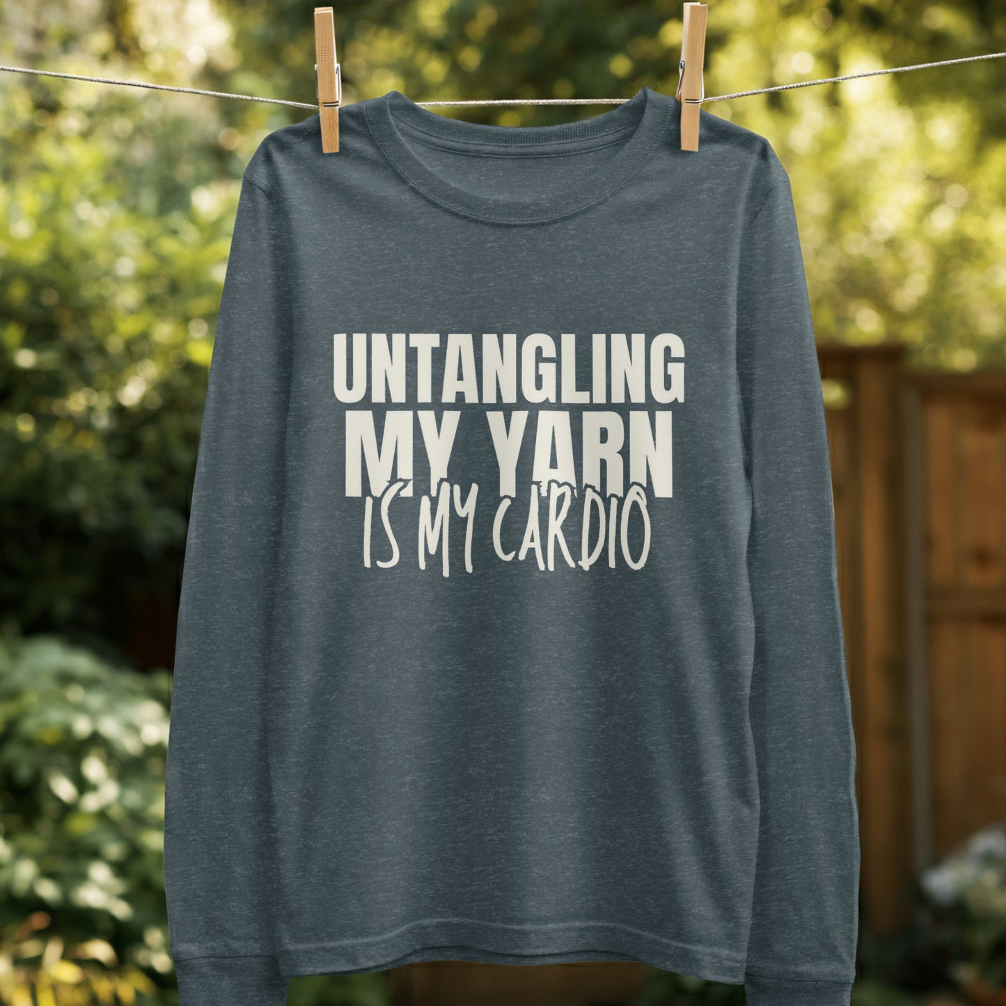 Untangling My Yarn Is My Cardio Sweatshirt product type