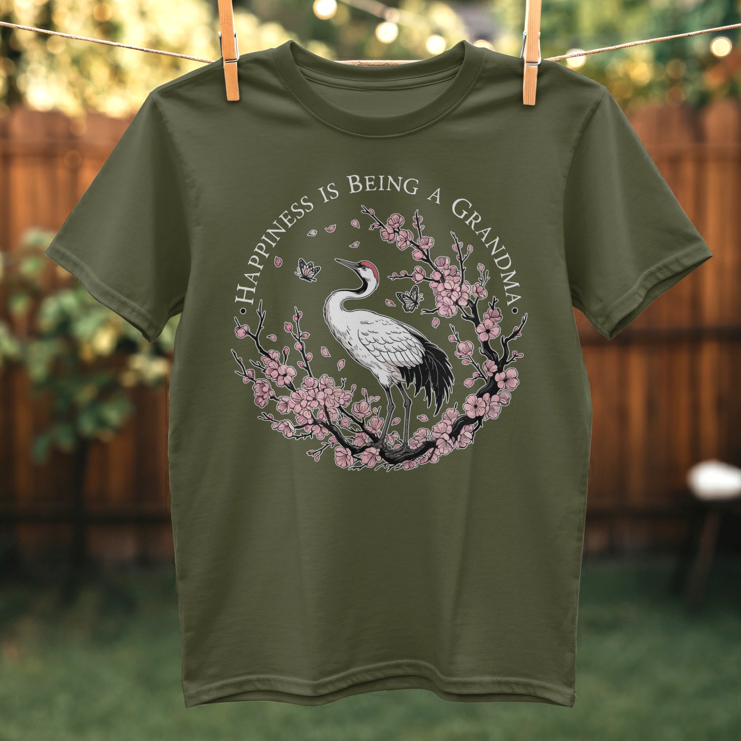 Happiness is Being a Grandma Graphic T-shirt product