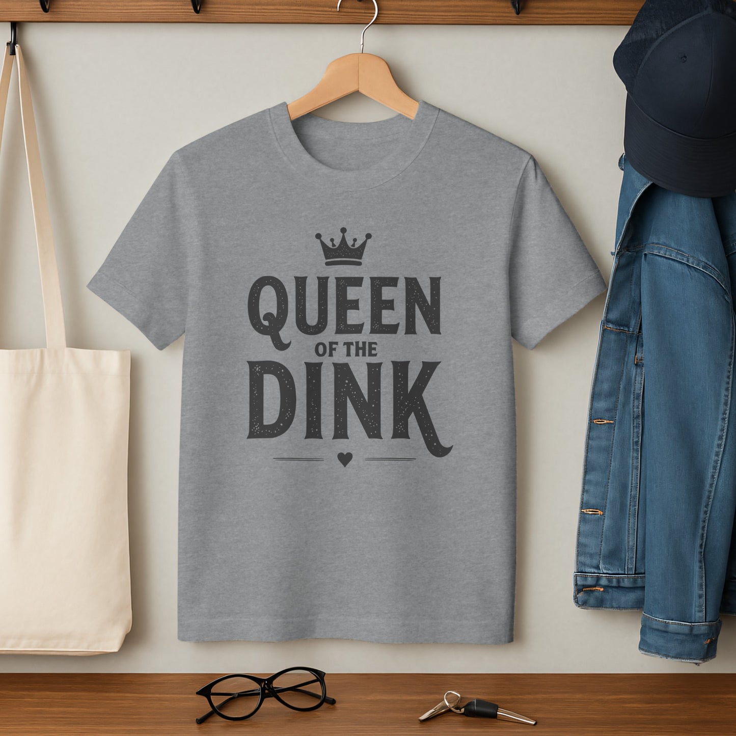 Queen of the Dink Graphic Tee Shirt product type