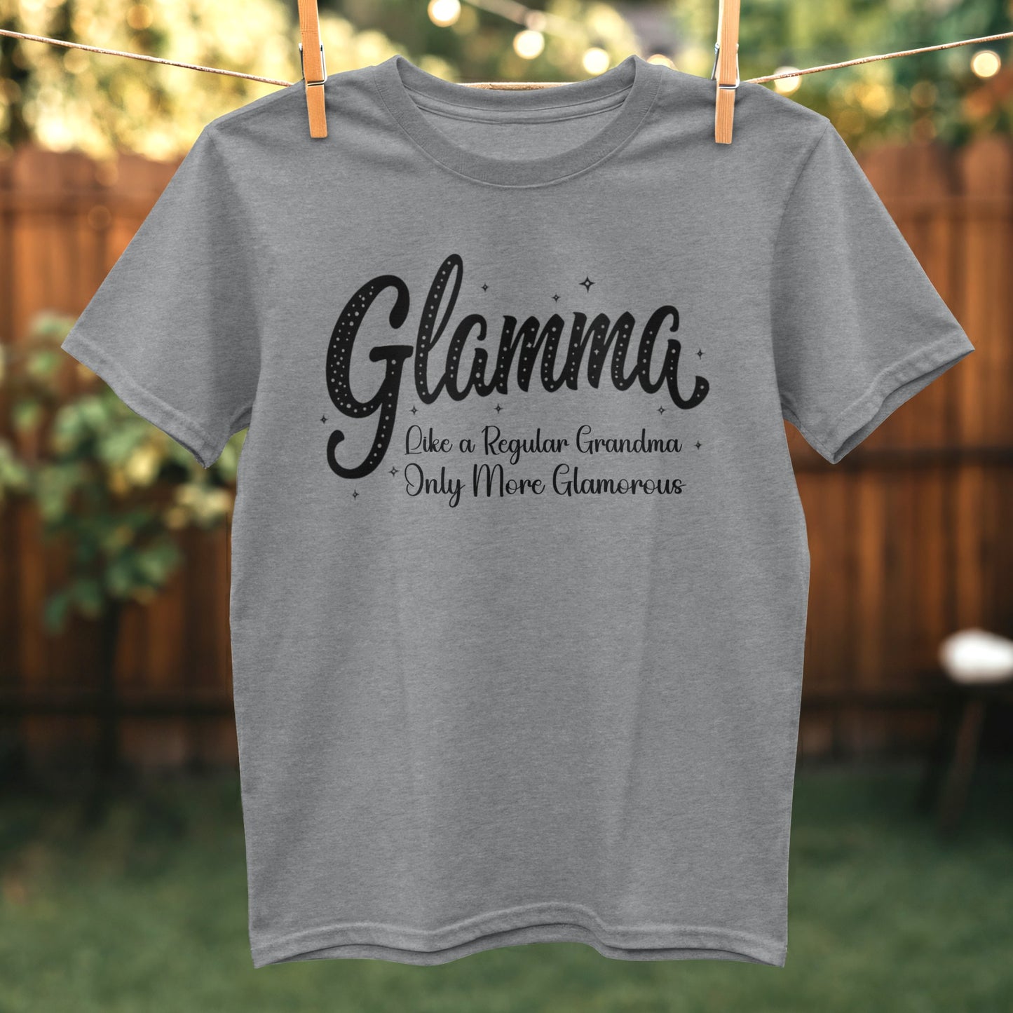 Glamma Only More Glamorous Grandma T-shirt product type
