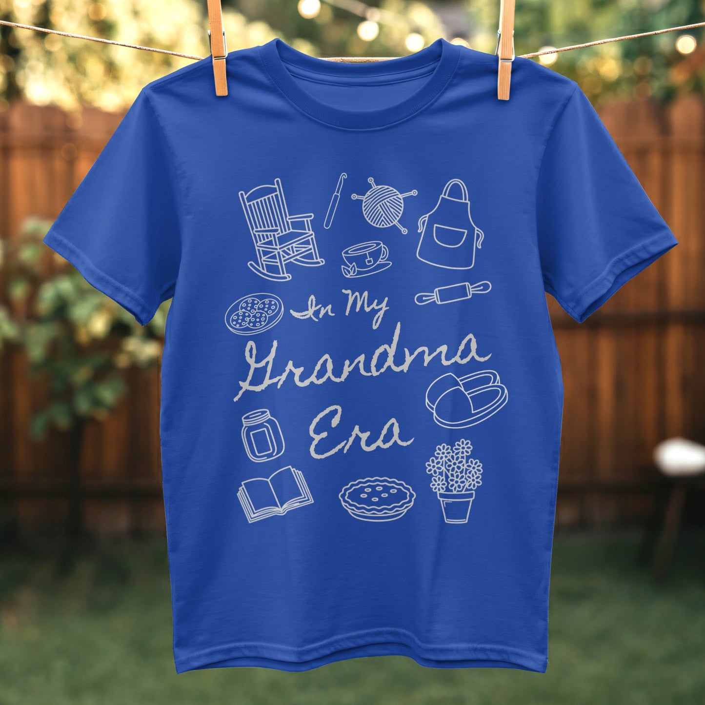 In My Grandma Era Graphic Design T-Shirt product type