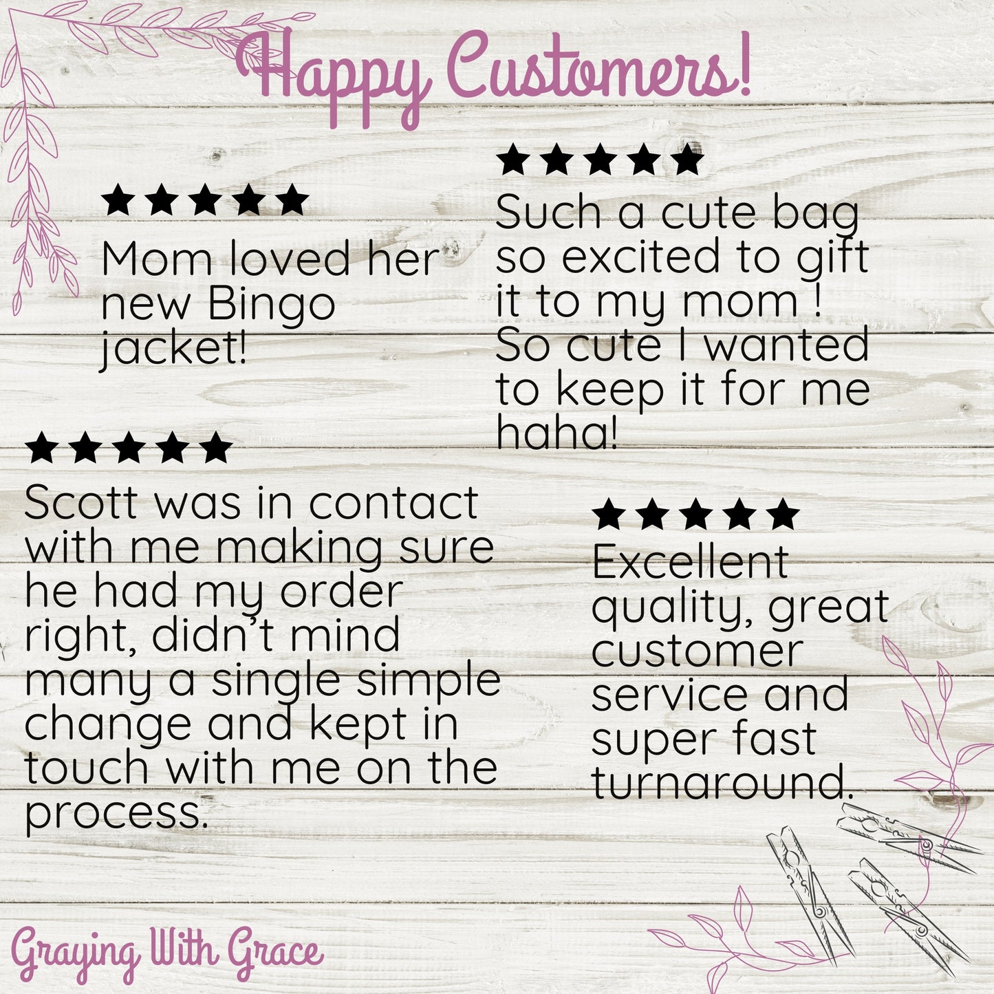 Excited Customers Praising Their Unique Product