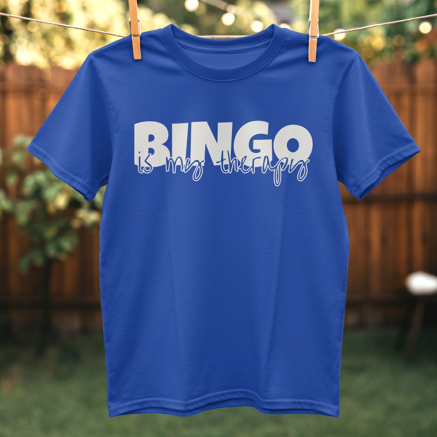 Bingo Is My Therapy Graphic T-shirt product type