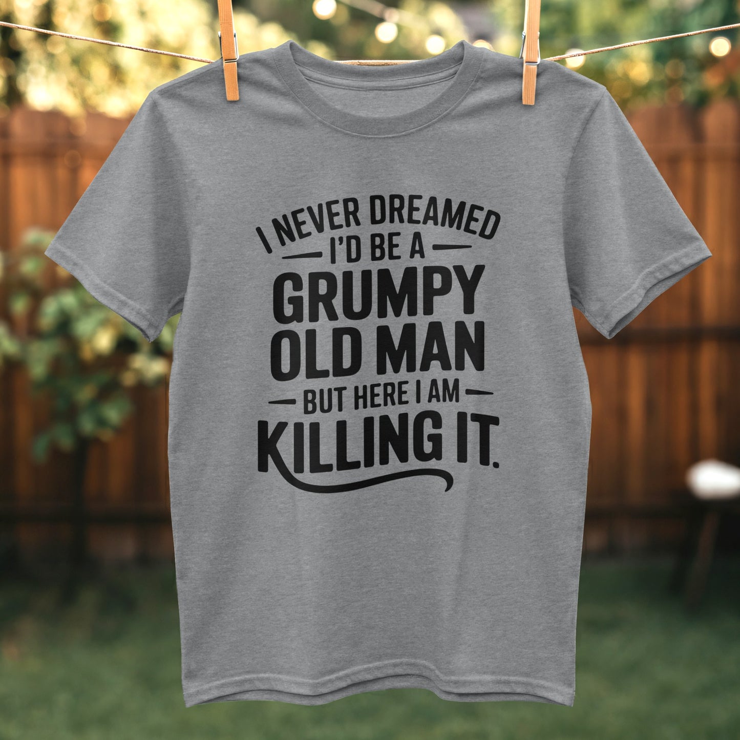 Grumpy Old Man Funny Statement Shirt product type