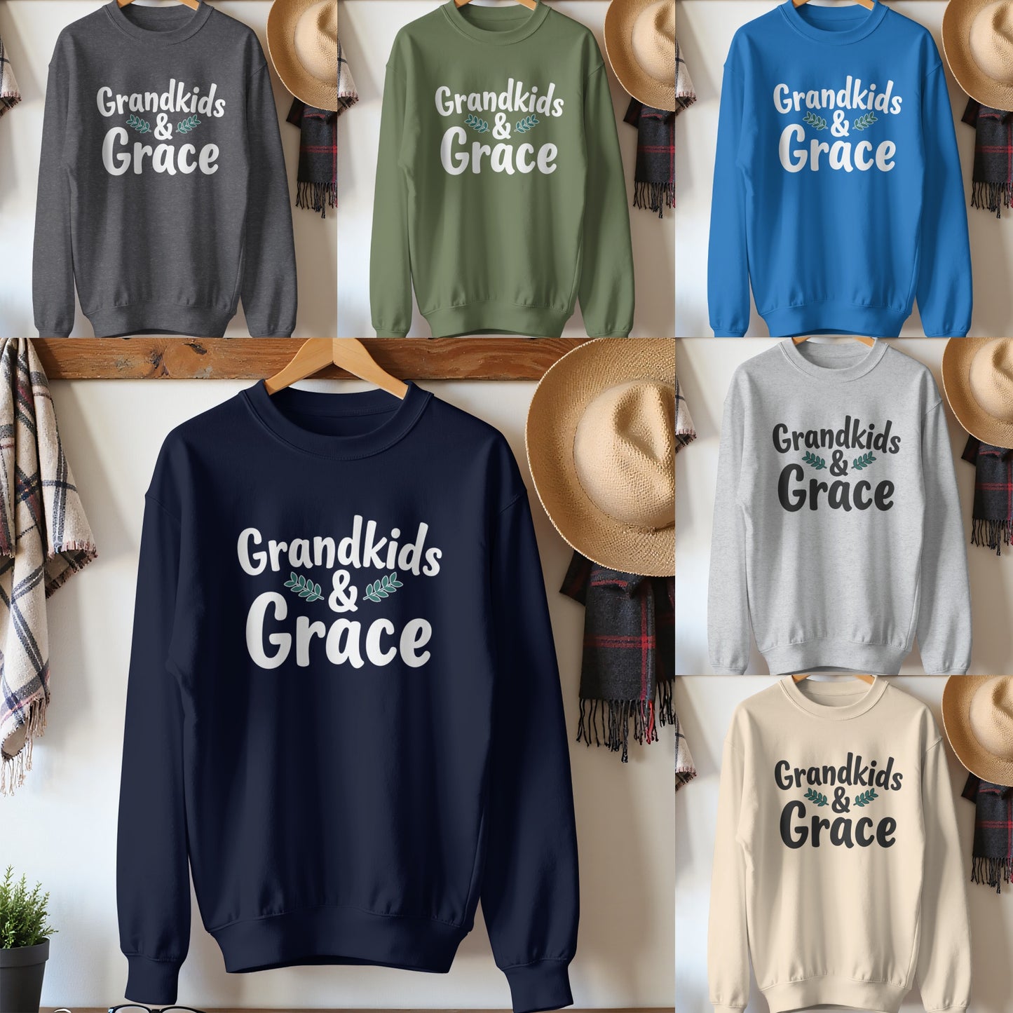 Cozy Grandkids Grace Sweatshirt Collection product type