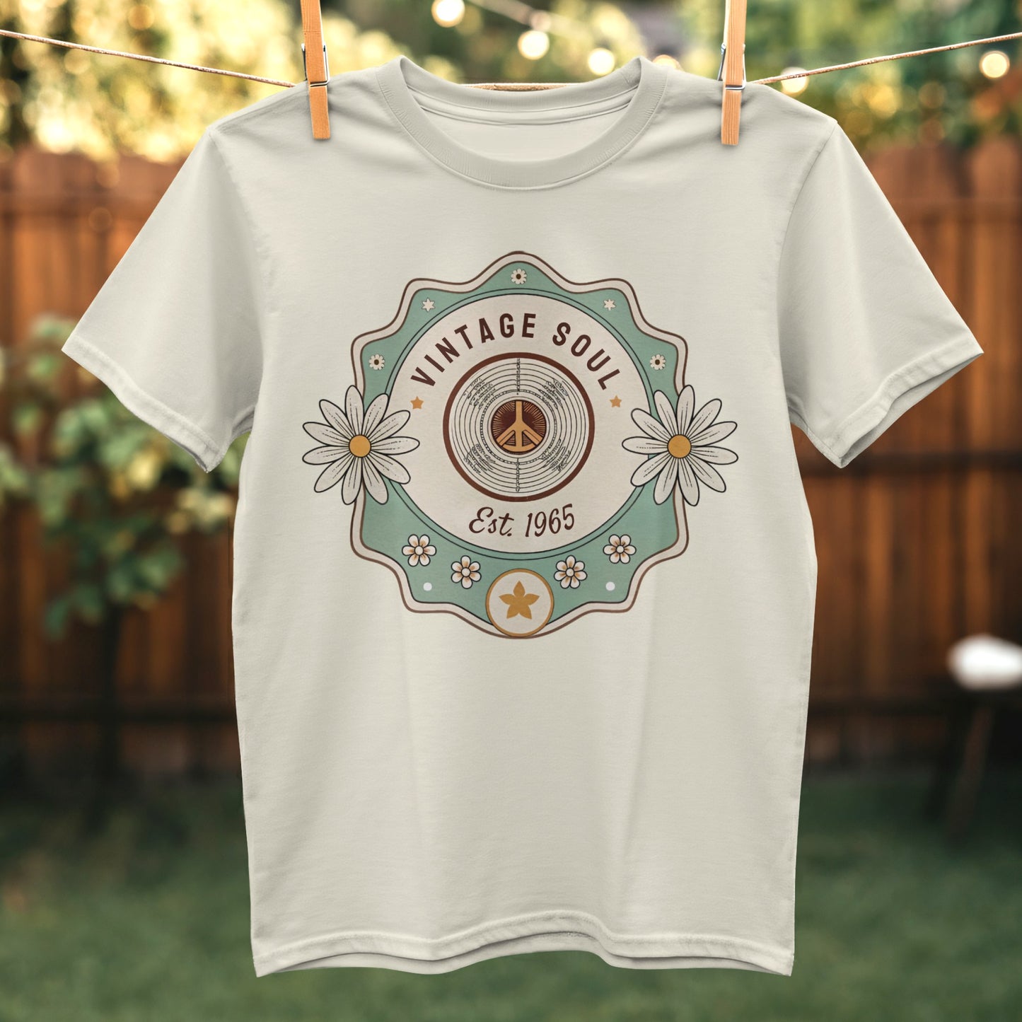 Vintage Soul Est 1965 Graphic Tee Shirt product type