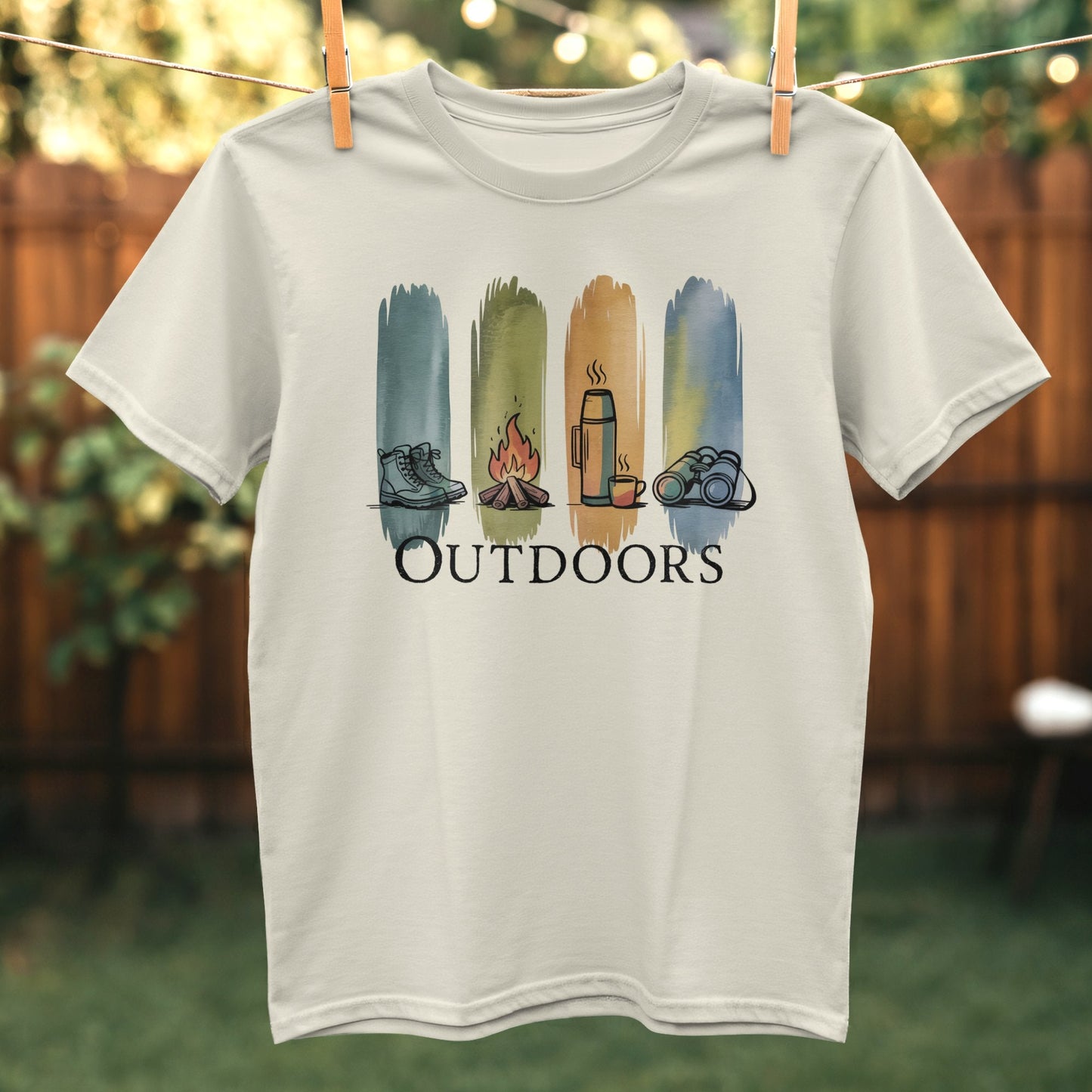 Outdoors Scene with Shoes Fire Mug and Slippers product type