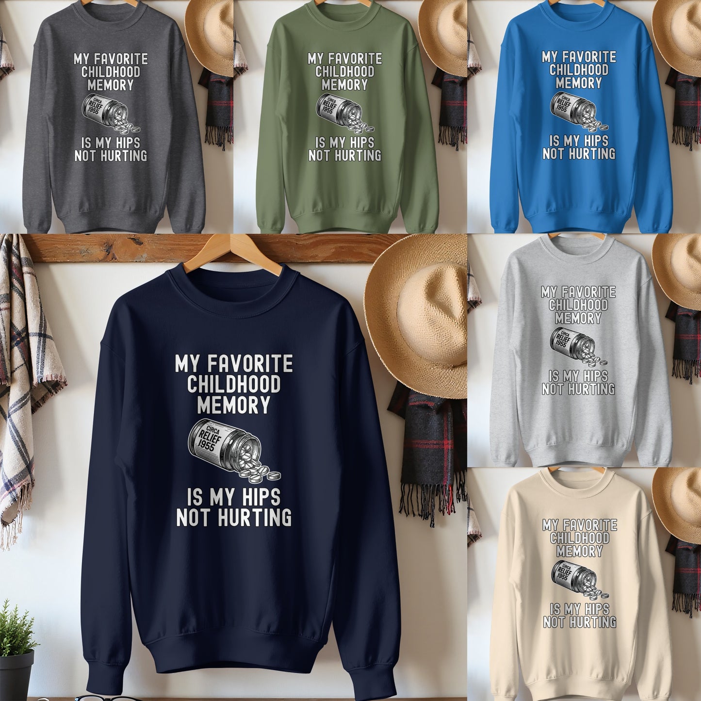 My Favorite Childhood Memory Funny Sweatshirt product type
