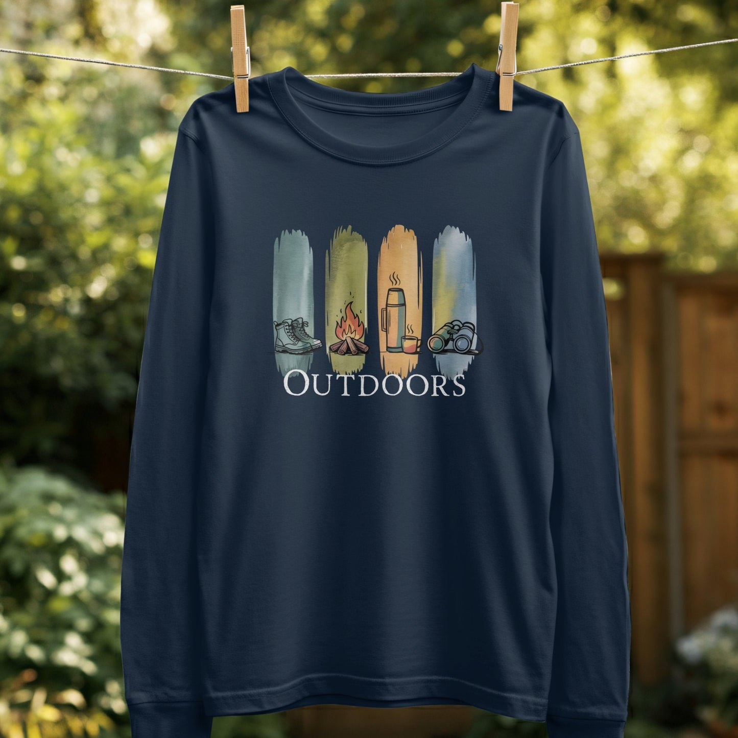 Outdoors Adventure Theme Graphic Long Sleeve product