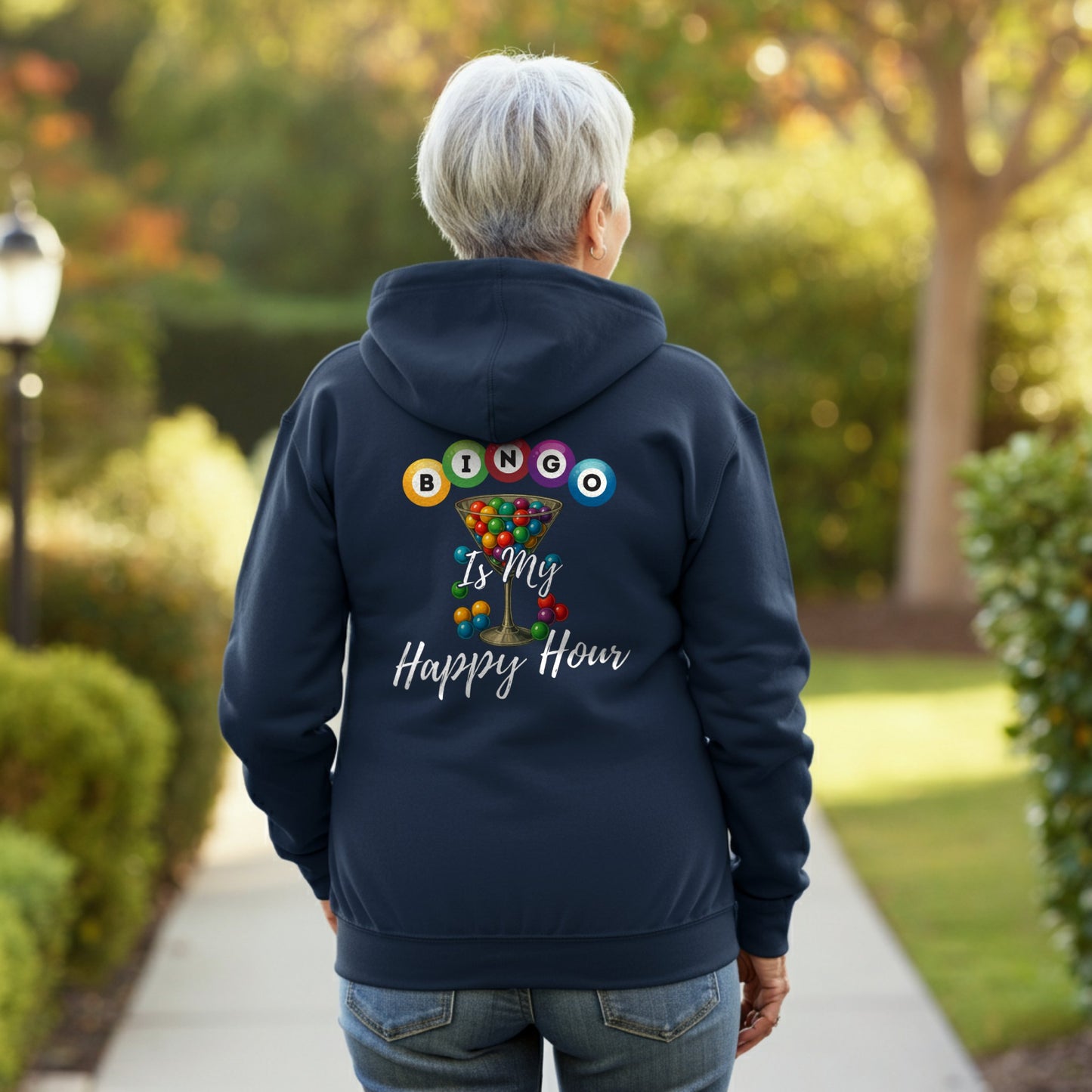 Bingo Is My Happy Hour Printed Hoodie product