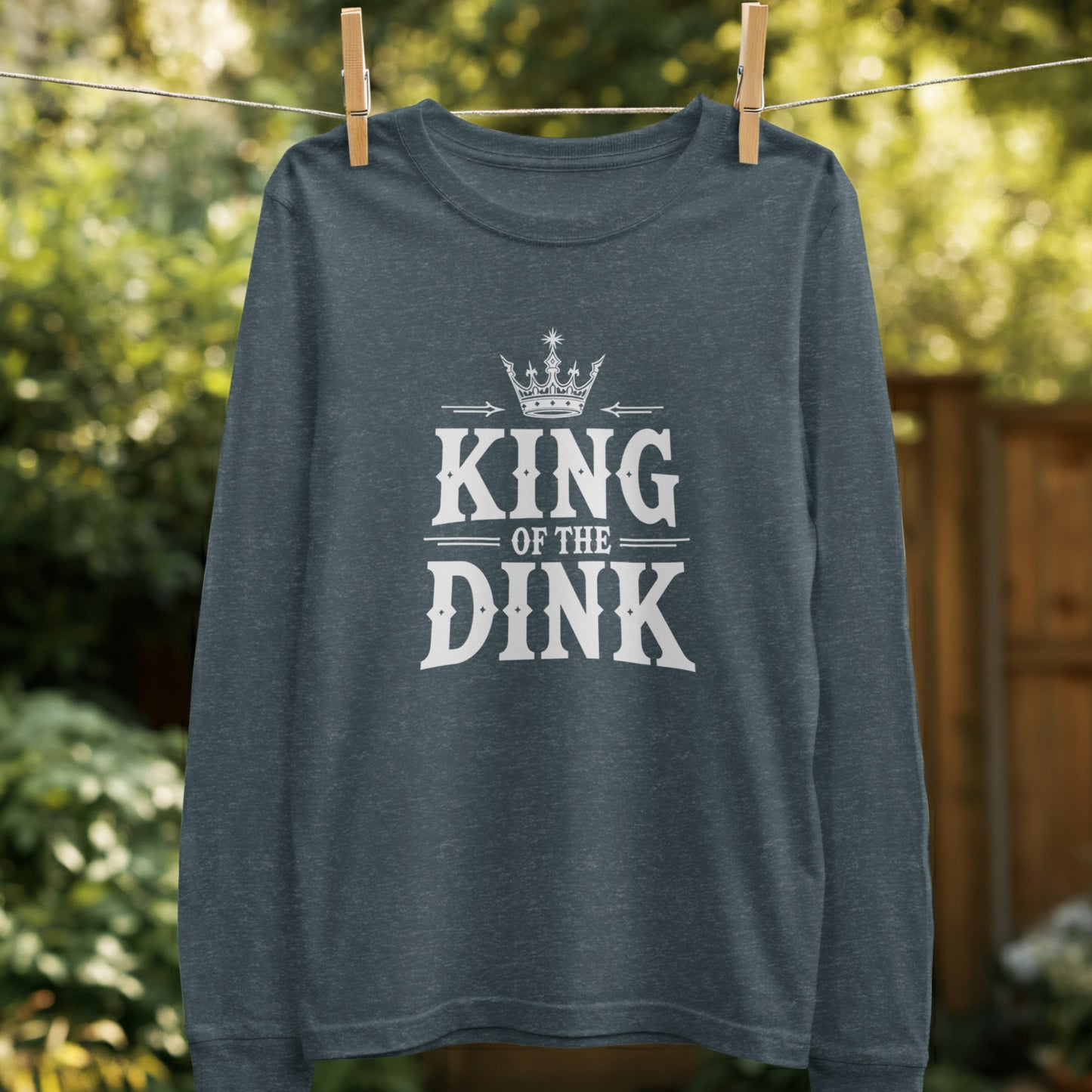 King of the Dink Crown Graphic Long Sleeve Shirt Product