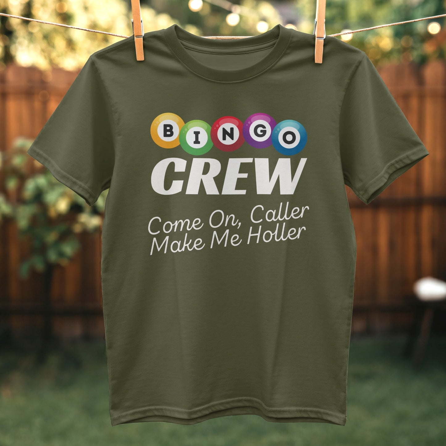 Bingo Crew Come On Caller Make Me Holler Shirt product type