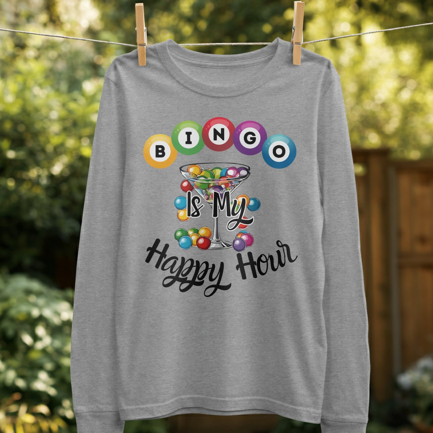 Bingo Is My Happy Hour Graphic Sweatshirt product