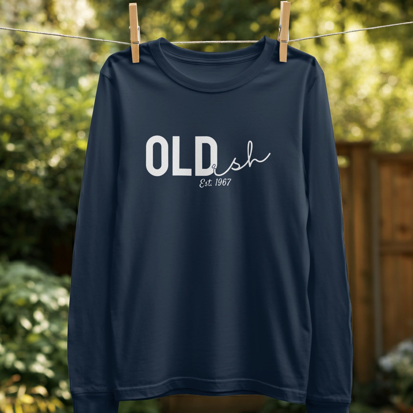 Oldish Est. 1967 Graphic Long Sleeve Shirt product
