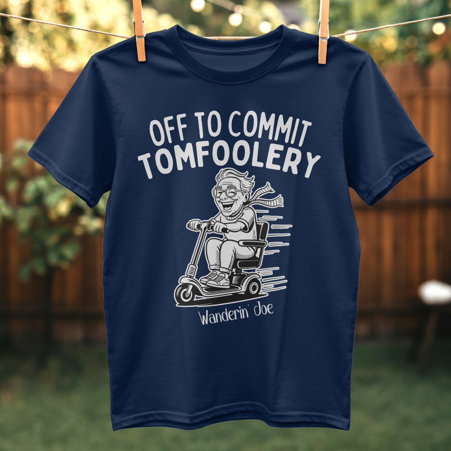 Off To Commit Tomfoolery Wanderin Joe T-shirt product