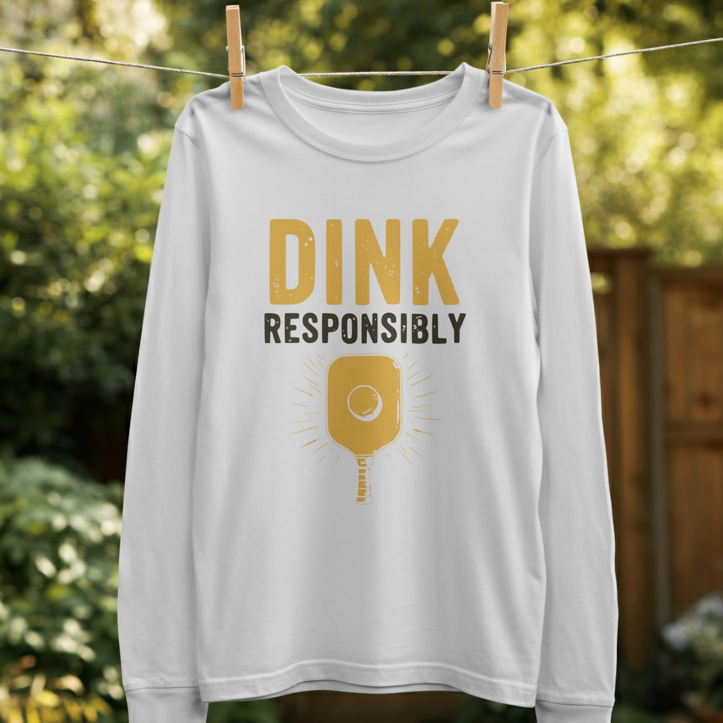 Dink Responsibly Graphic Long Sleeve Shirt product