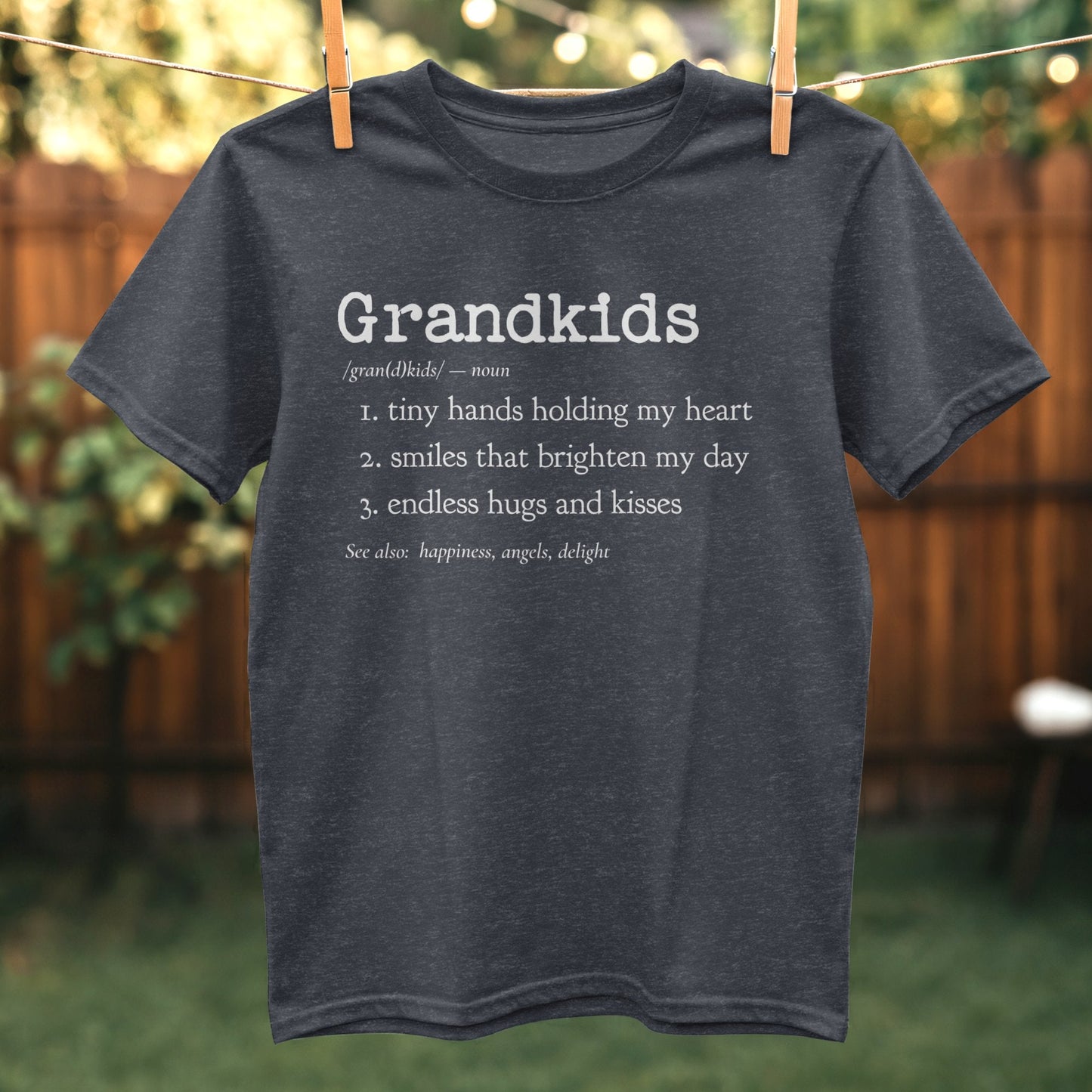 Grandkids Smiles And Hugs Definition T-shirt product